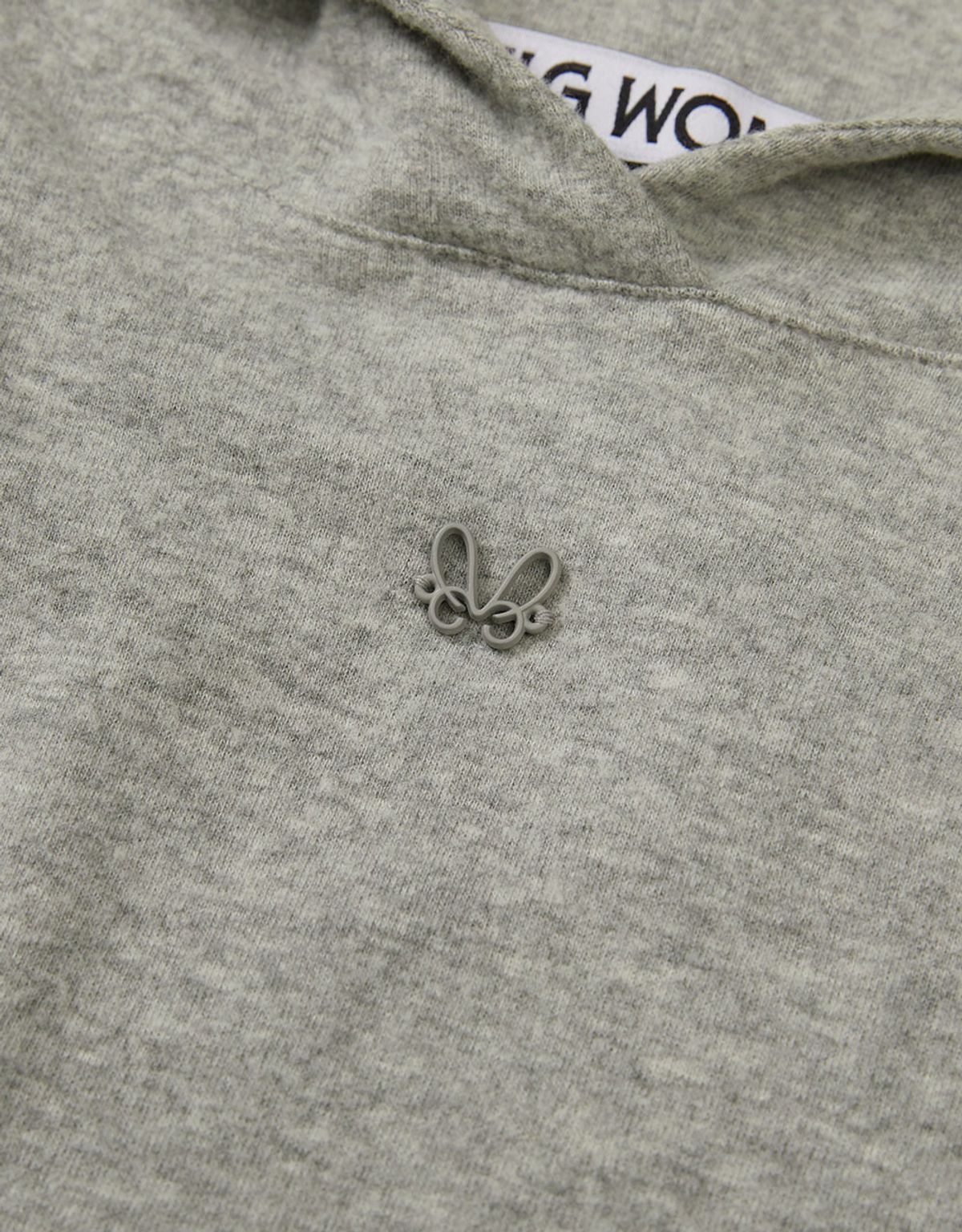 엠엠더블유(MMW) [MMW] SHIRRING LINE HOOD LSV-T (GREY)