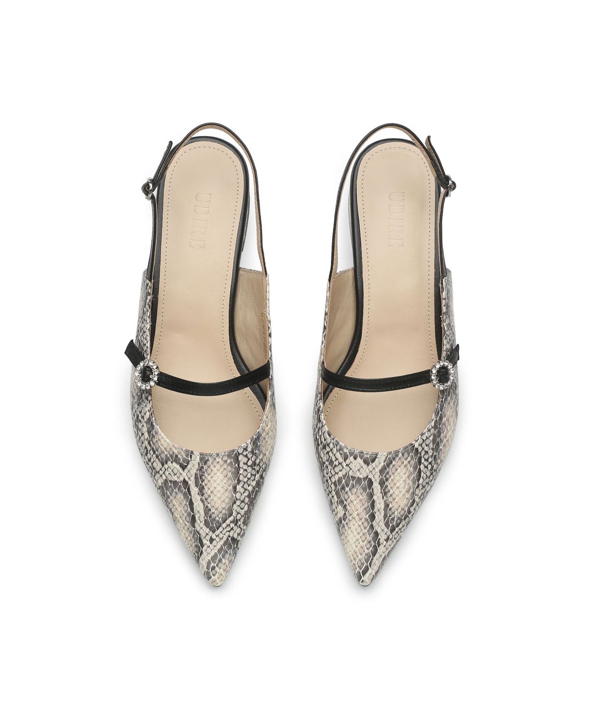 우디레(UDIRE) Estasi_Slingback_Ivory(UFB1PB26IV)