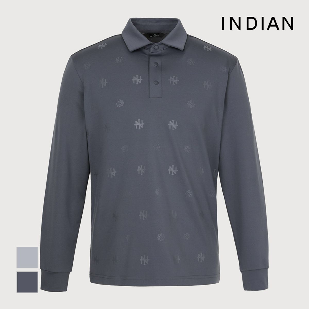 인디안(INDIAN) 심볼 올오버 프린트 티셔츠_MIGAL4W9311