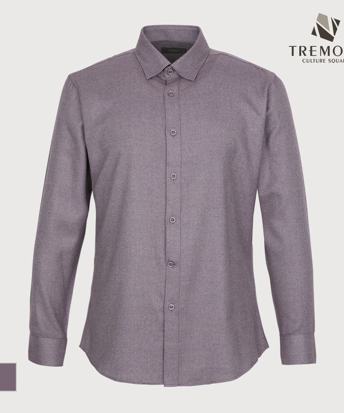 트레몰로(TREMOLO) 솔리드라이크 드레스셔츠_TGNTL3F8341