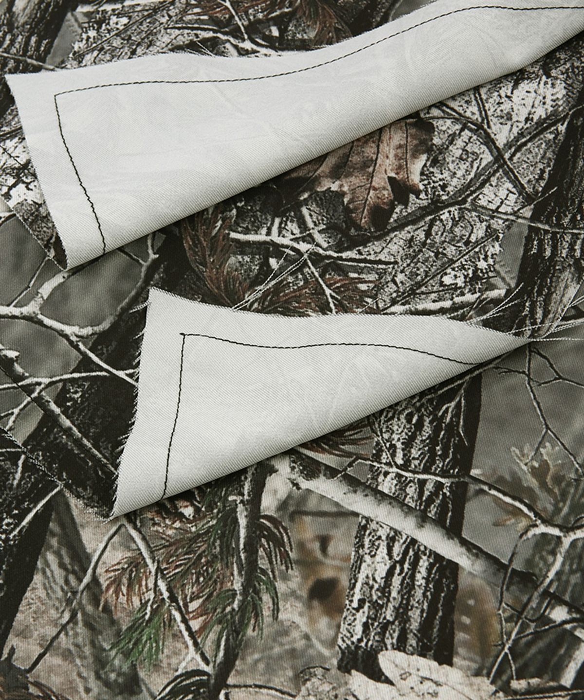 그레일즈(GRAILZ) RAW CUT OVERLAP SKIRT [REAL TREE]