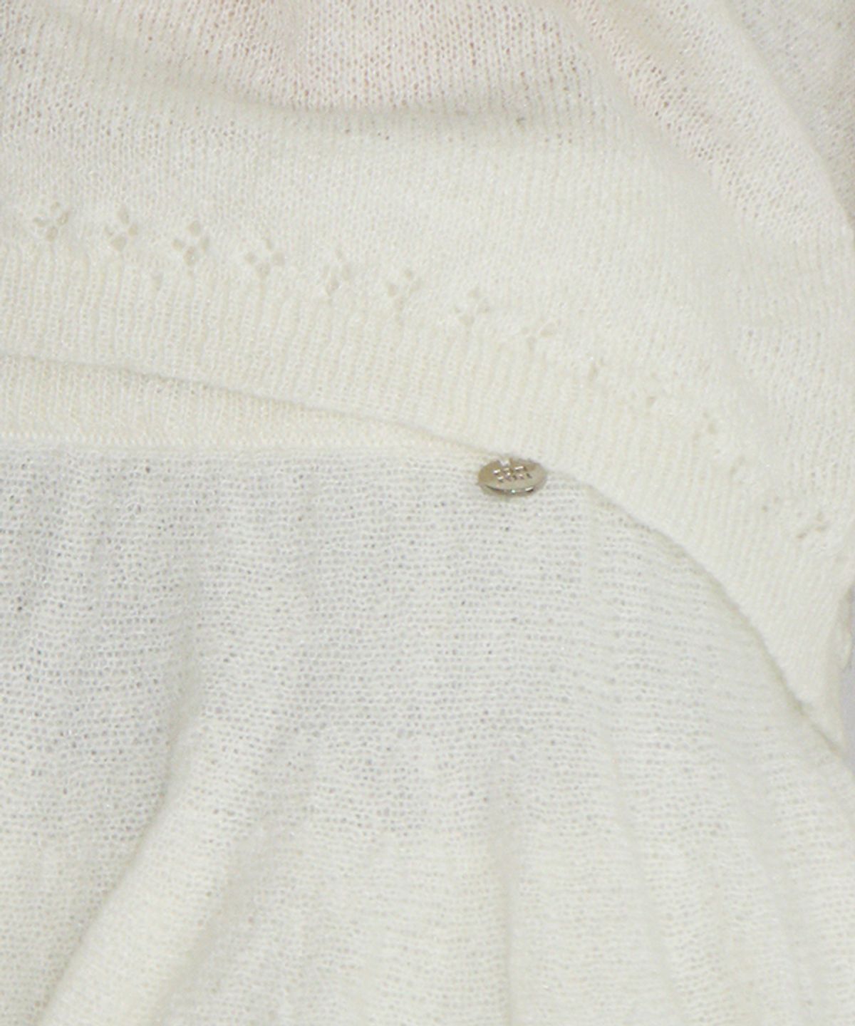 론론(RONRON) RUFFLE SKASHI KNIT CANCAN SKIRT IVORY