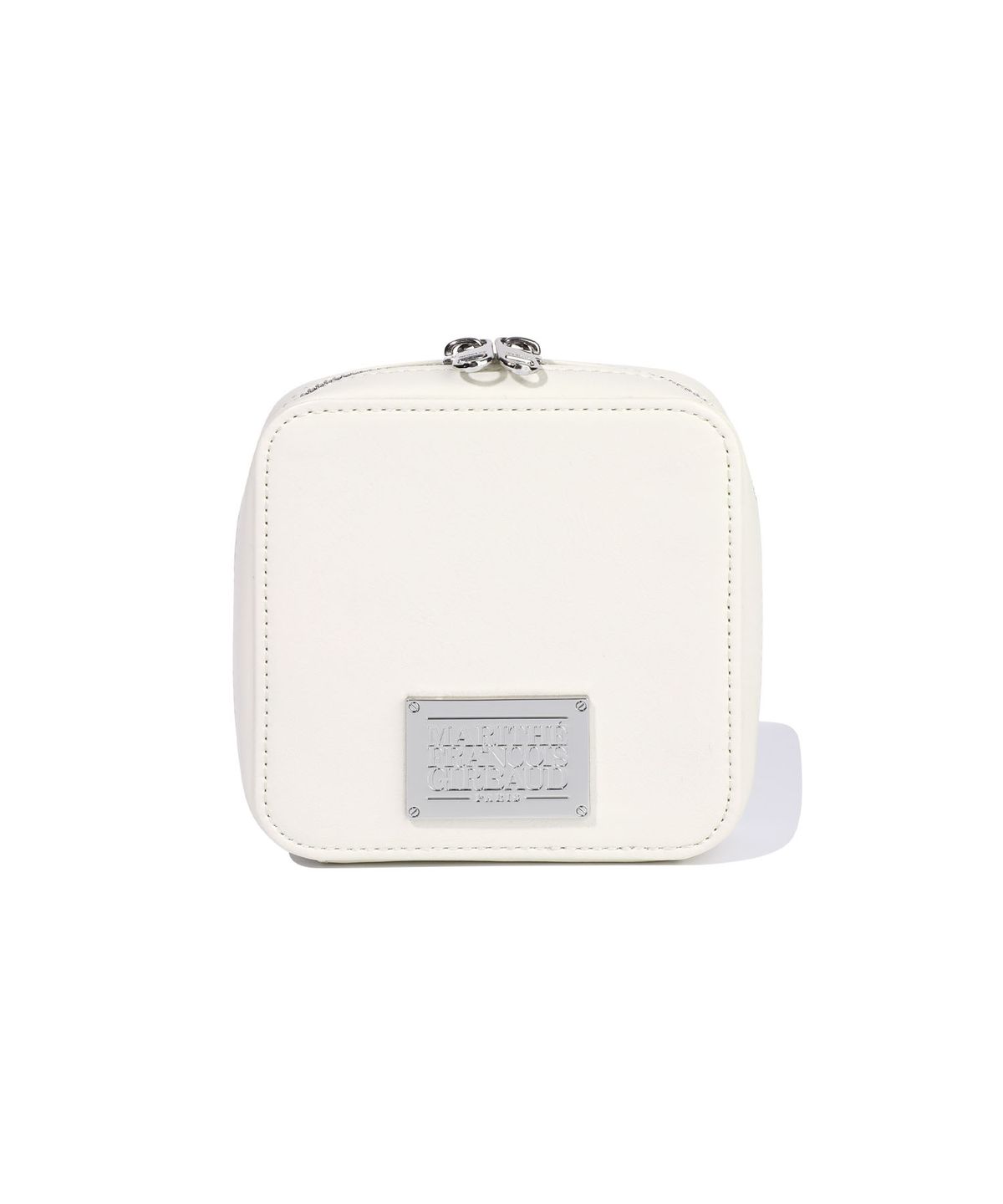 마리떼 프랑소와 저버(MARITHÉ + FRANҪOIS GIRBAUD) CLASSIC LOGO CHAIN ZIP WALLET ivory