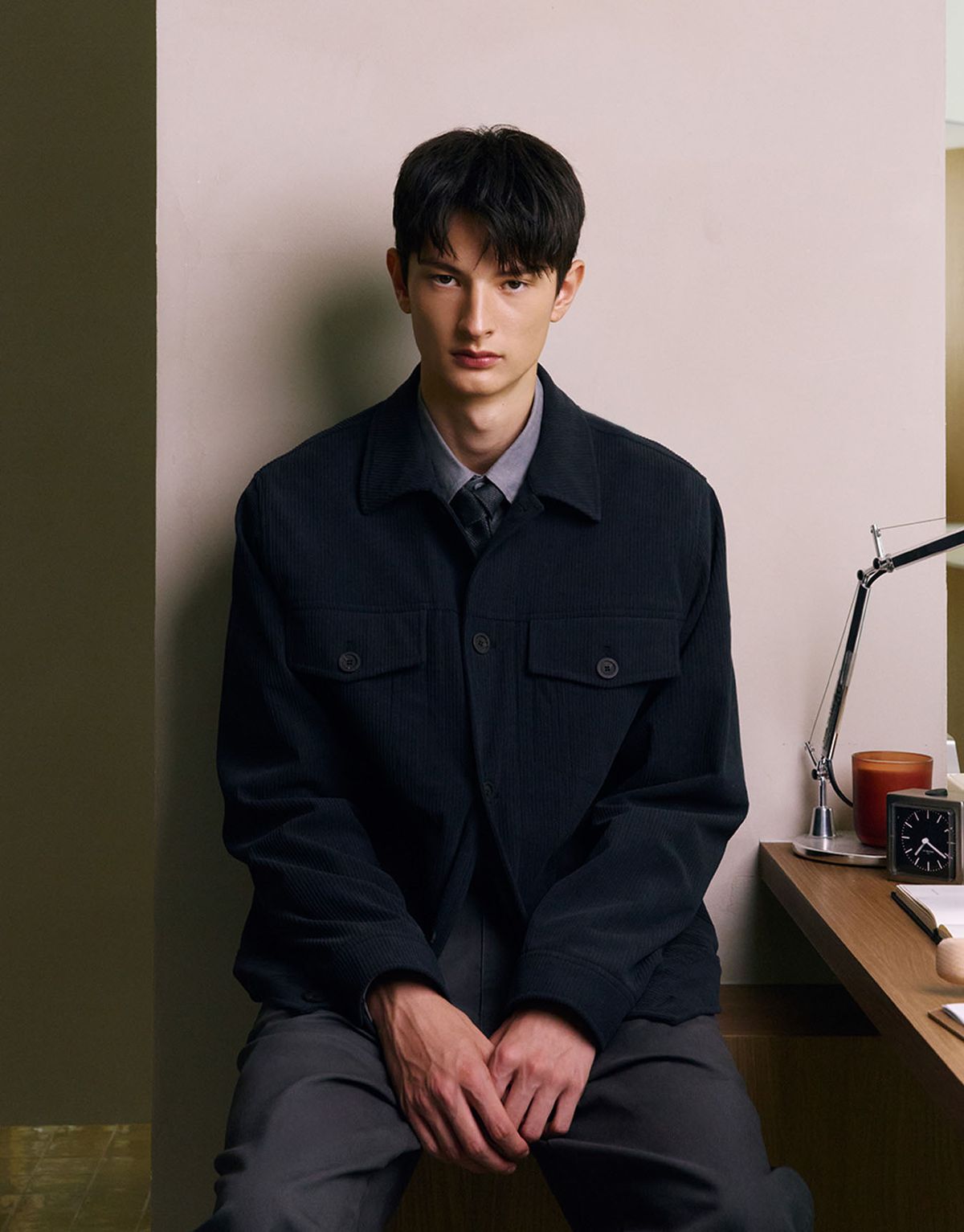 컨셉원(CONCEPTS1ONE) 코듀로이 트럭커 자켓 10075907/075907 [2color]
