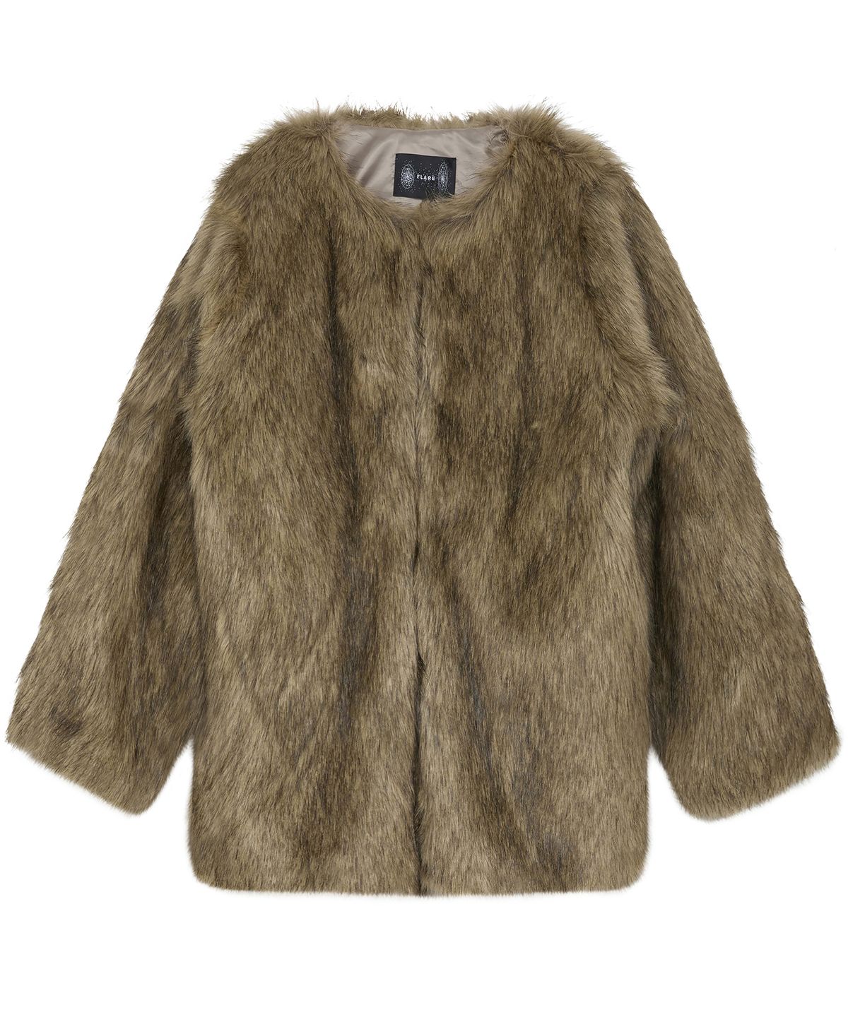 플레어업(FLAREUP) Fur Jacket (FL-046_Brown)