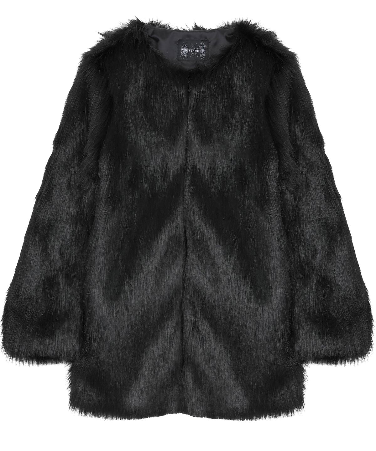 플레어업(FLAREUP) Fur Jacket (FL-046_All Black)