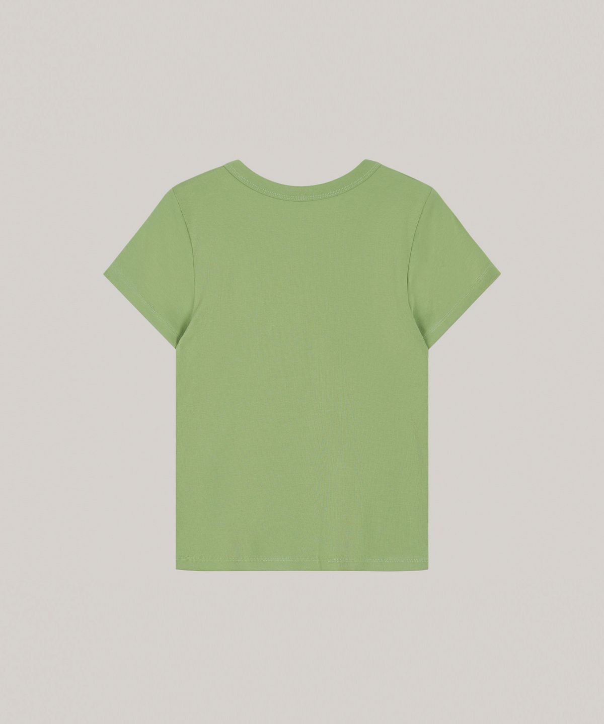 포에트서울(POETSEOUL) basic round t-shirts_light green