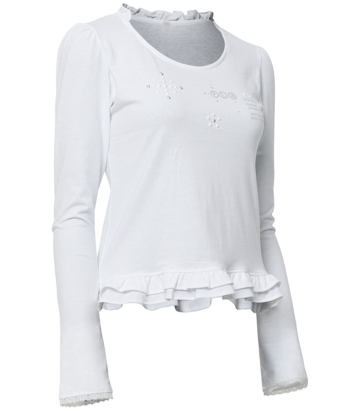 플레어업(FLAREUP) Muta Frill Puff T-Shirt (FL-189_White)