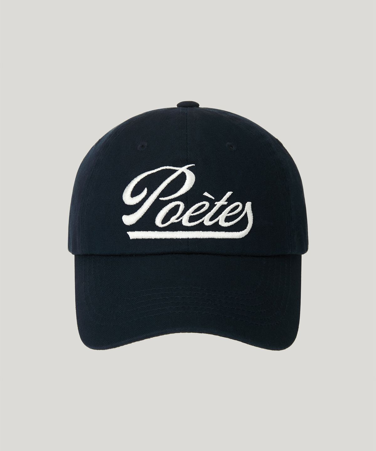 포에트서울(POETSEOUL) poetes classic logo cap_navy