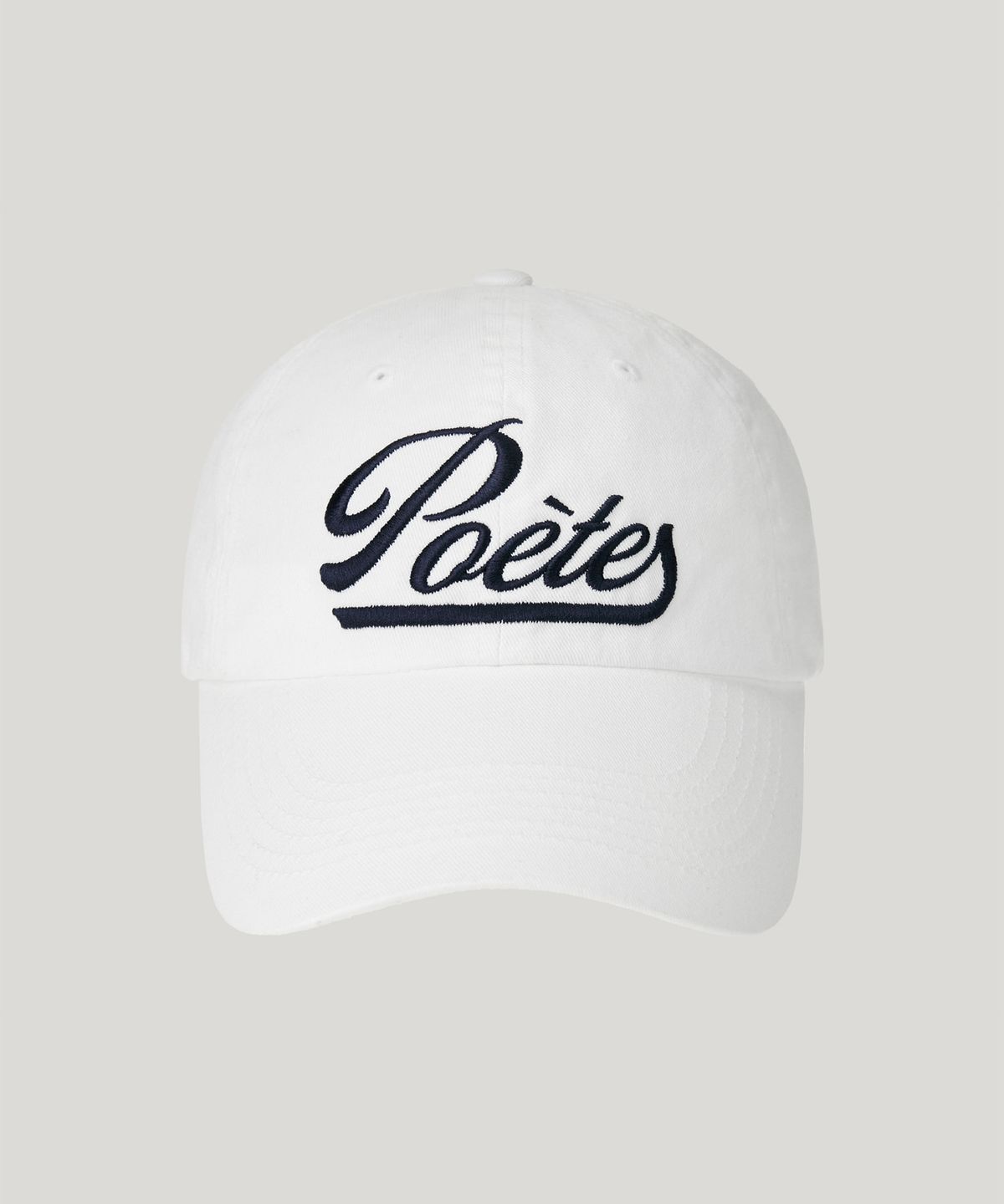 포에트서울(POETSEOUL) poetes classic logo cap_ivory
