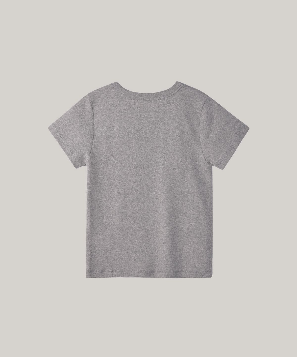 포에트서울(POETSEOUL) basic round t-shirts_merange gray
