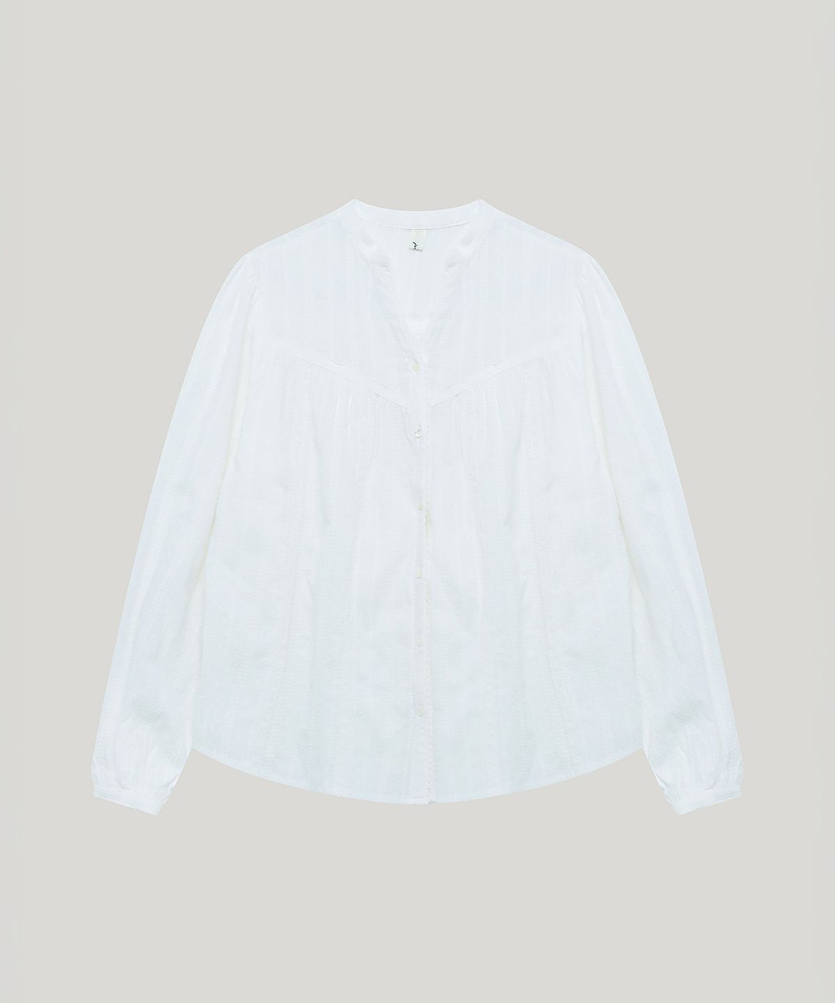 포에트서울(POETSEOUL) pure lace punching blouse_white