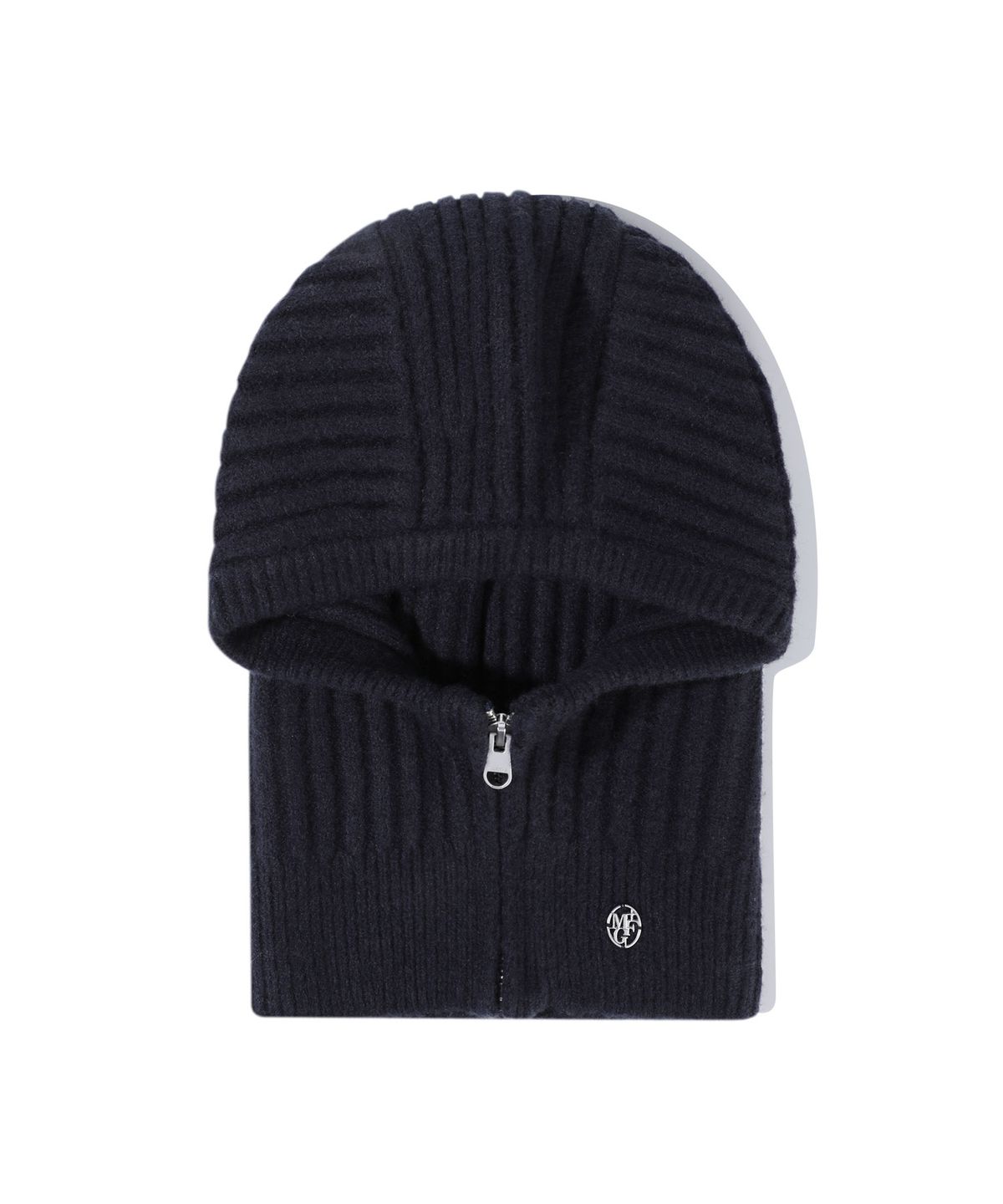 마리떼 프랑소와 저버(MARITHÉ + FRANҪOIS GIRBAUD) CIRCLE LOGO ZIP UP BALACLAVA navy
