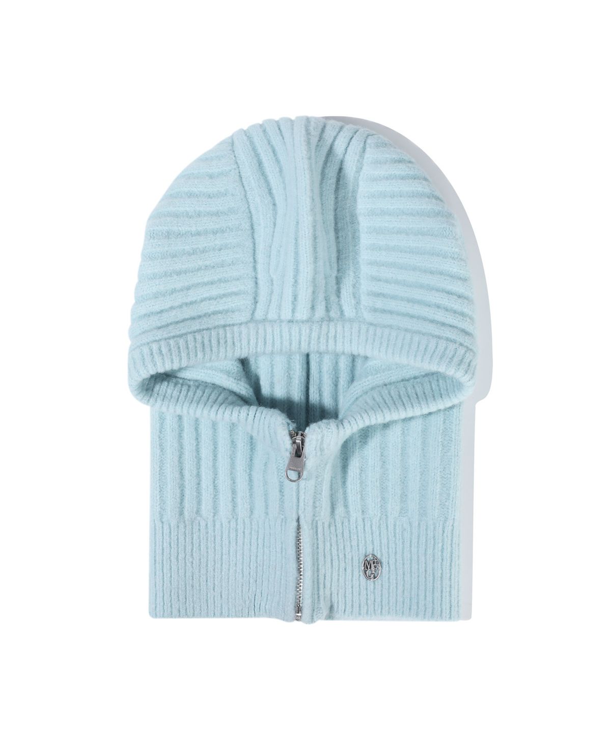 마리떼 프랑소와 저버(MARITHÉ + FRANҪOIS GIRBAUD) CIRCLE LOGO ZIP UP BALACLAVA sky blue