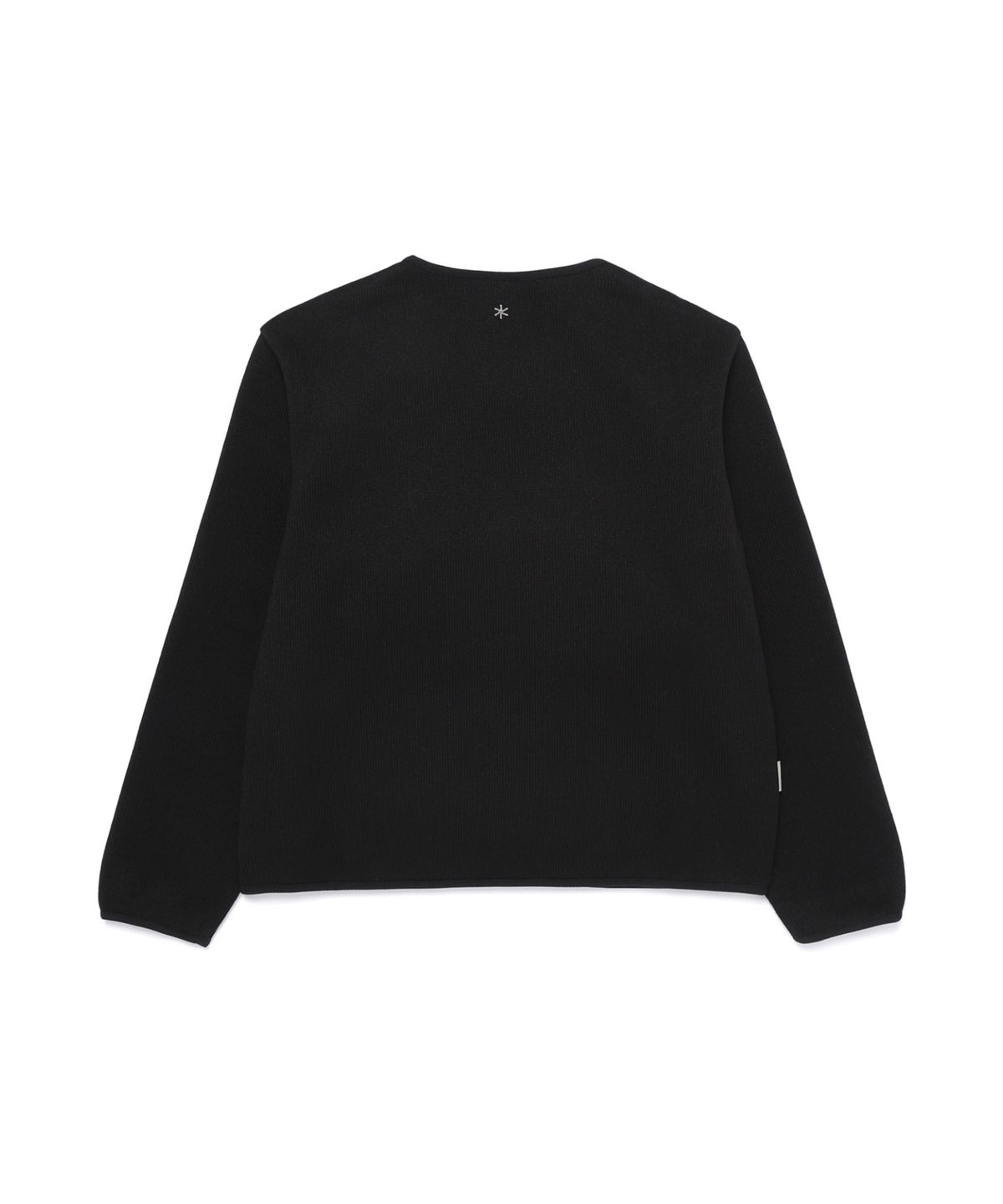 스노우피크 어패럴 키즈(SNOWPEAK APPAREL KIDS) 키즈 니트 가디건 (S25WKFFJ80) Black