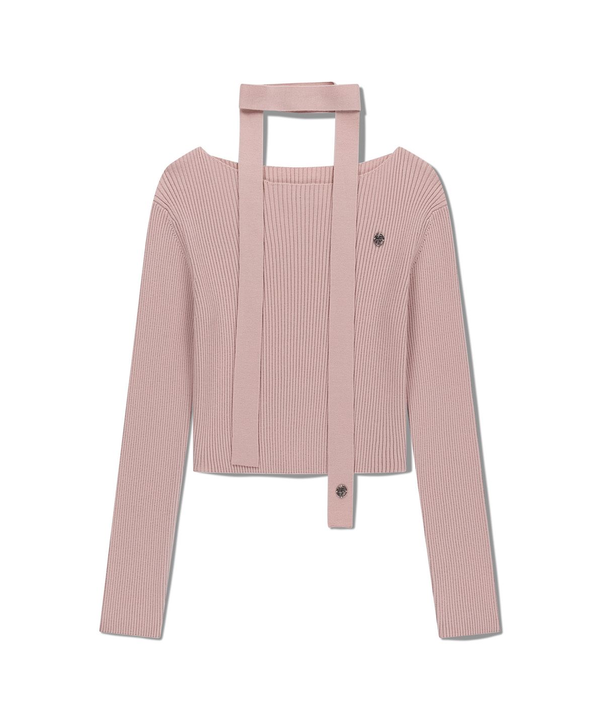 마리떼 프랑소와 저버(MARITHÉ + FRANҪOIS GIRBAUD) W MUFFLER SET KNIT pink