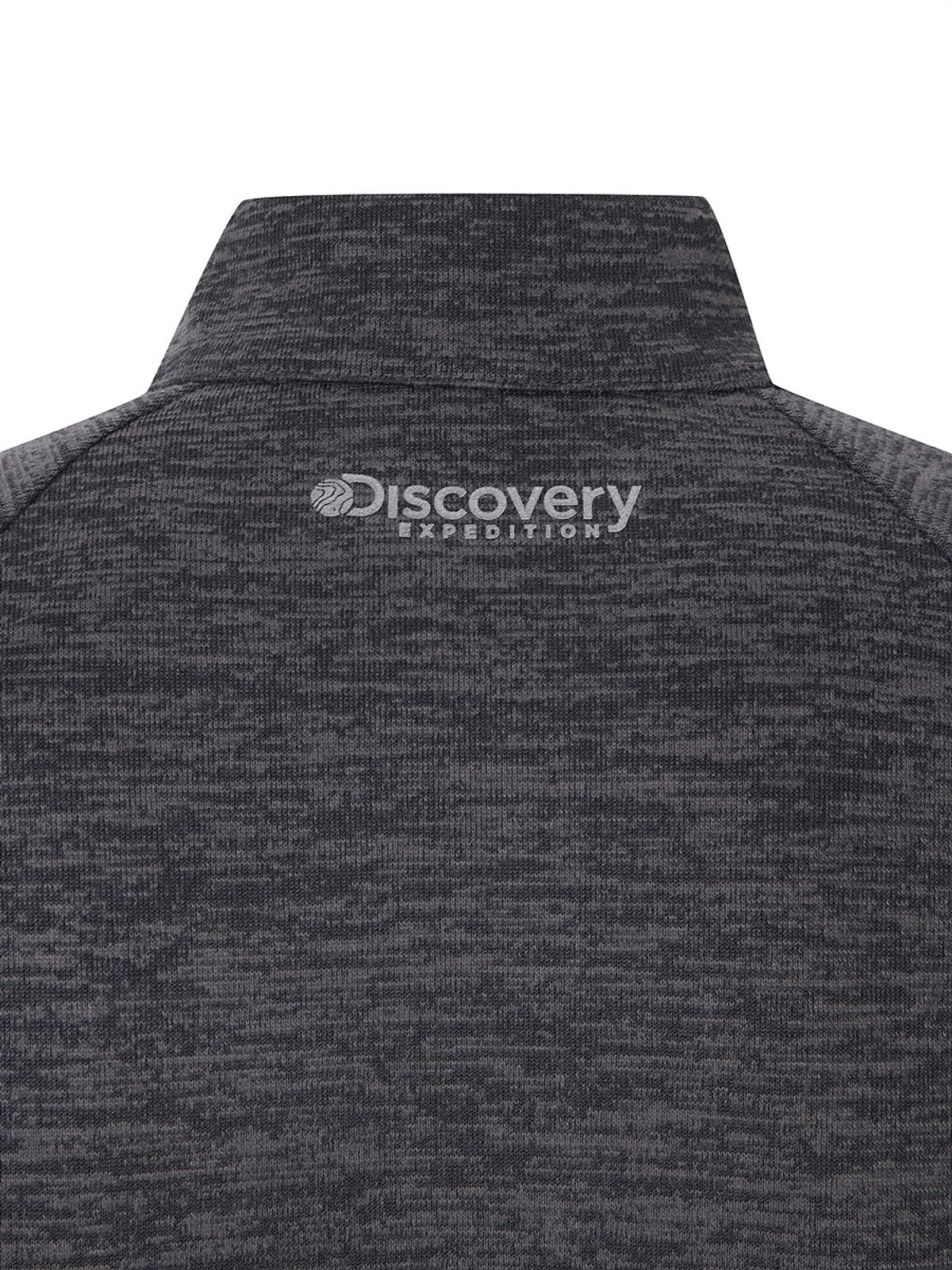 디스커버리 익스페디션(DISCOVERY EXPEDITION) 남성 니트라이크 집업티셔츠 (D.GREY)