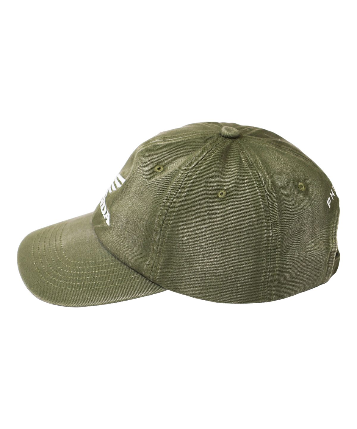핍스 모터사이클(PHYPS MOTORCYCLE) Original Wing Logo Vintage Cap Khaki
