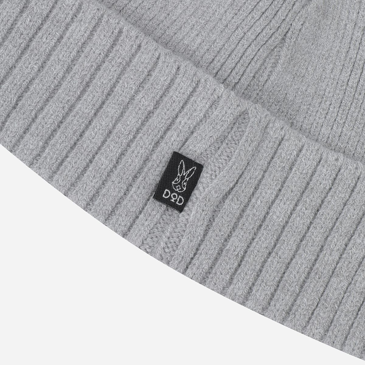 디오디(DOD) 니트 베이직 비니(MELANGE GREY STANDARD)