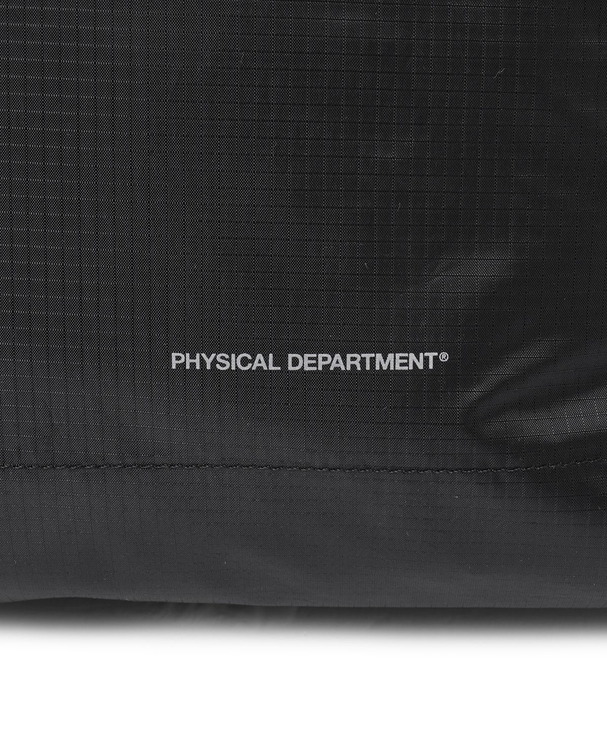 핍스 모터사이클(PHYPS MOTORCYCLE) Original Wing Logo Half Mesh Bag Black