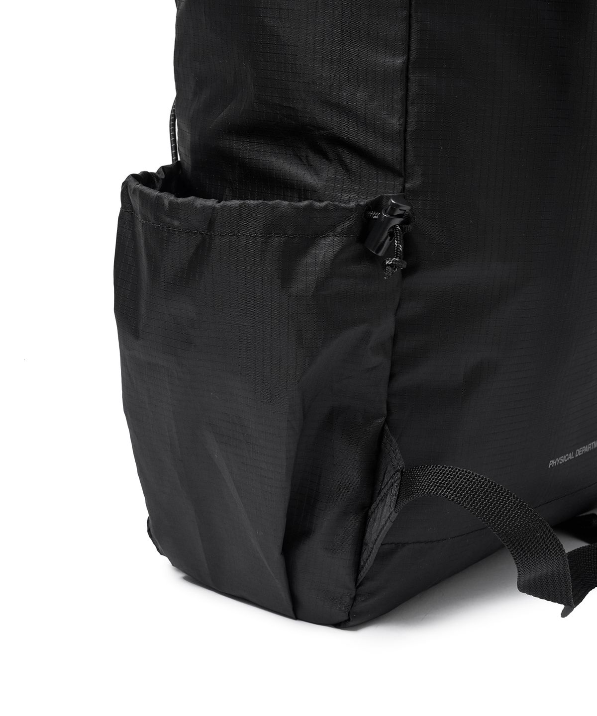 핍스 모터사이클(PHYPS MOTORCYCLE) Original Wing Logo Half Mesh Bag Black