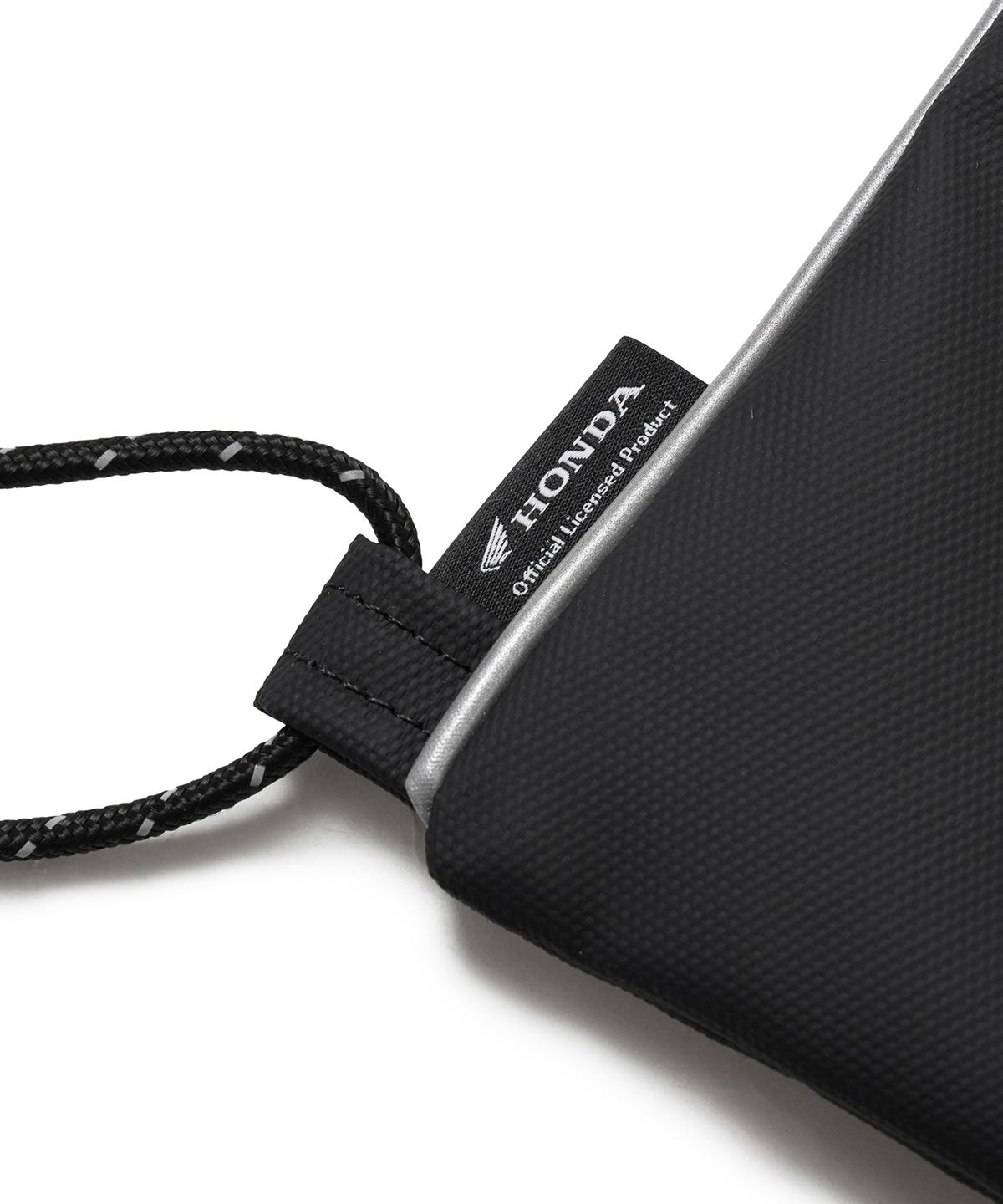 핍스 모터사이클(PHYPS MOTORCYCLE) Original WIng Logo Waterproof Drawstring Bag Black