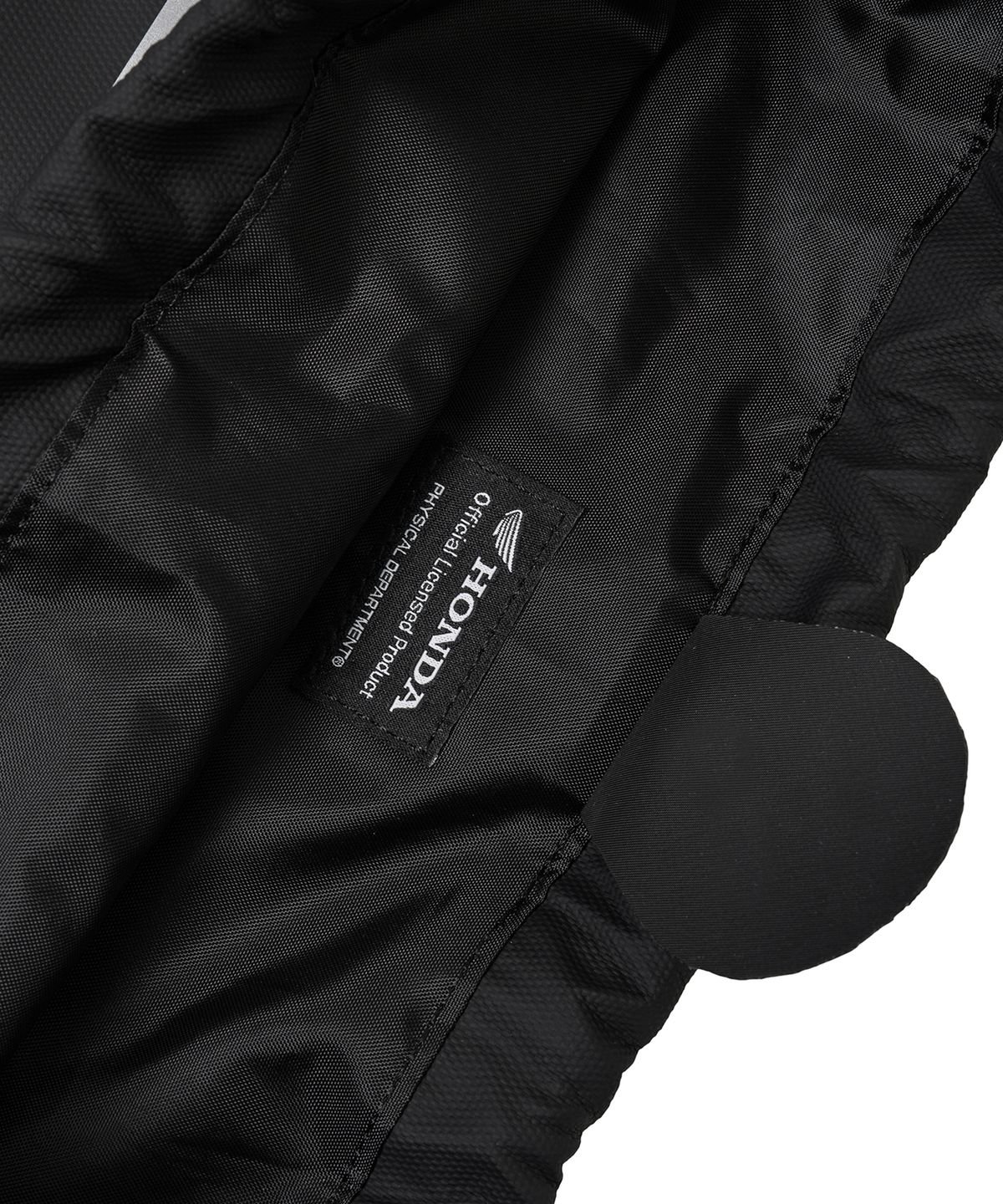 핍스 모터사이클(PHYPS MOTORCYCLE) Original WIng Logo Waterproof Drawstring Bag Black