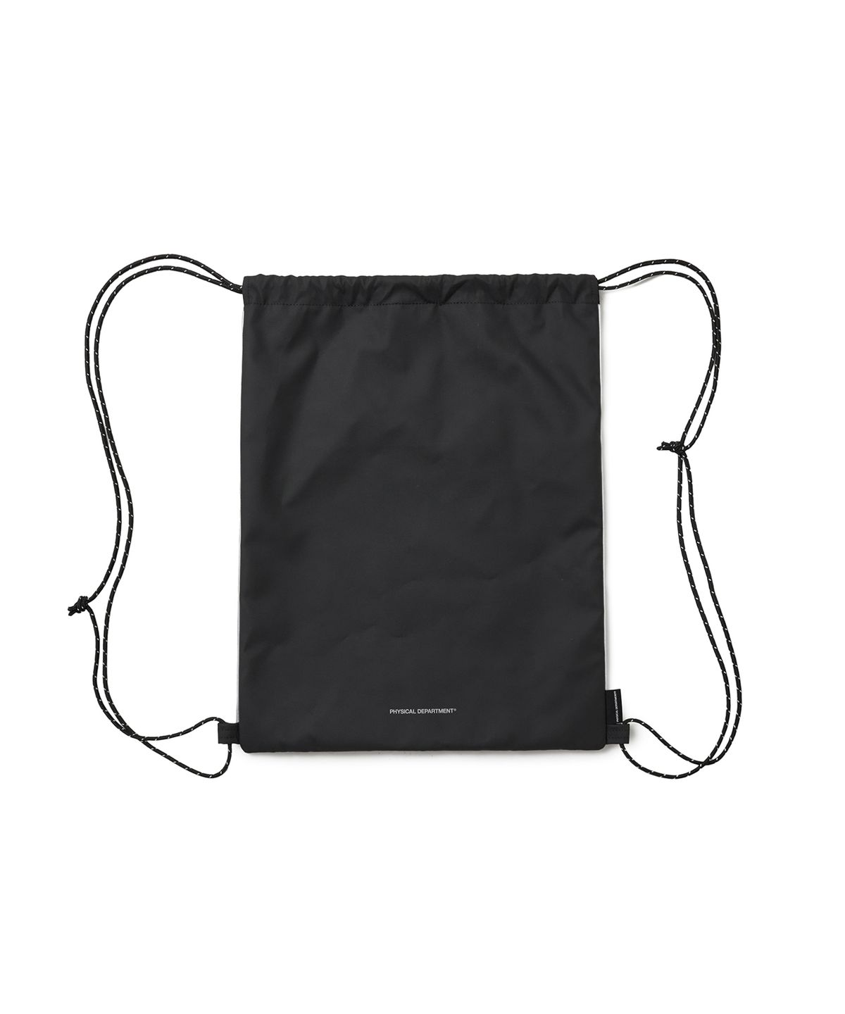 핍스 모터사이클(PHYPS MOTORCYCLE) Original WIng Logo Waterproof Drawstring Bag Black