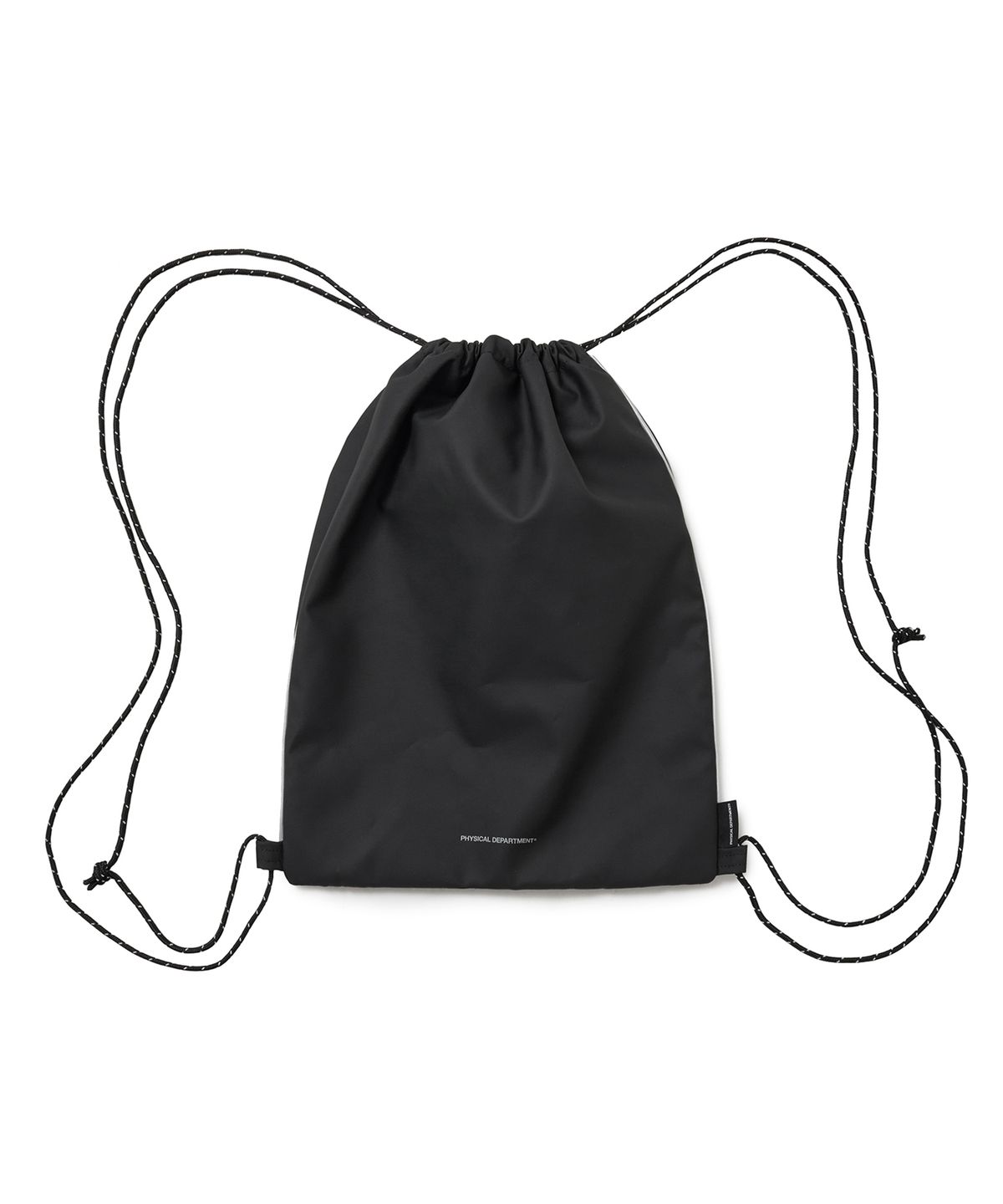핍스 모터사이클(PHYPS MOTORCYCLE) Original WIng Logo Waterproof Drawstring Bag Black