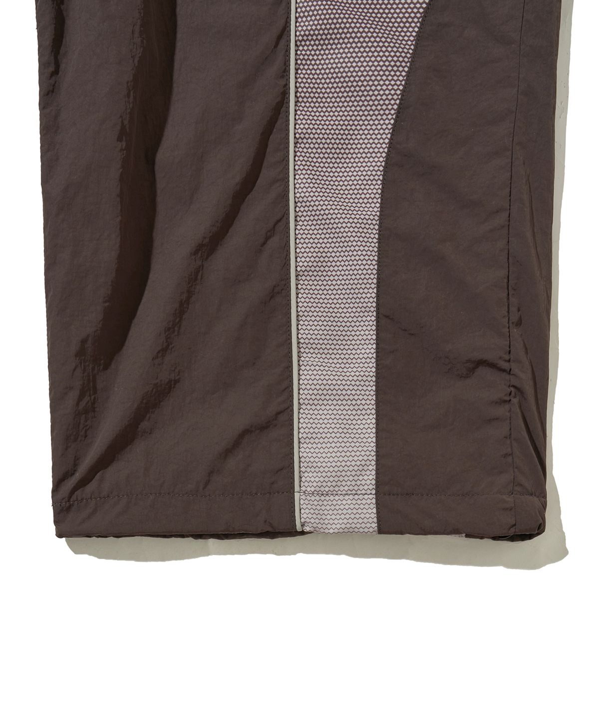 핍스 모터사이클(PHYPS MOTORCYCLE) Speed Track Solid nylon Pants Brown