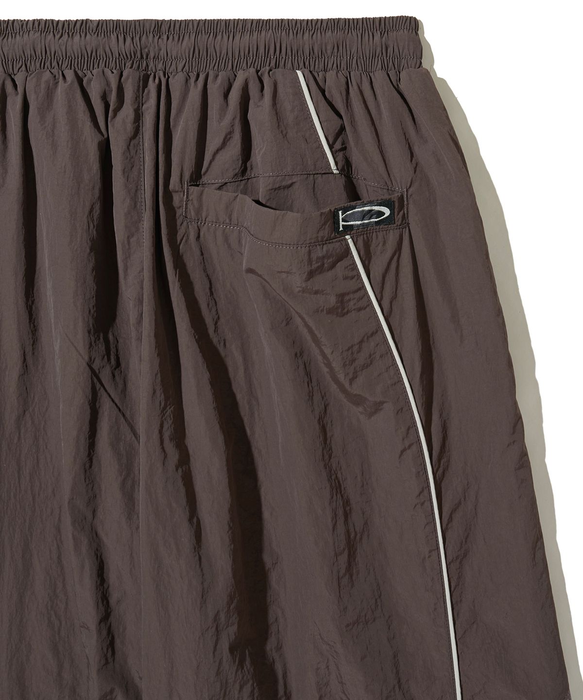 핍스 모터사이클(PHYPS MOTORCYCLE) Speed Track Solid nylon Pants Brown