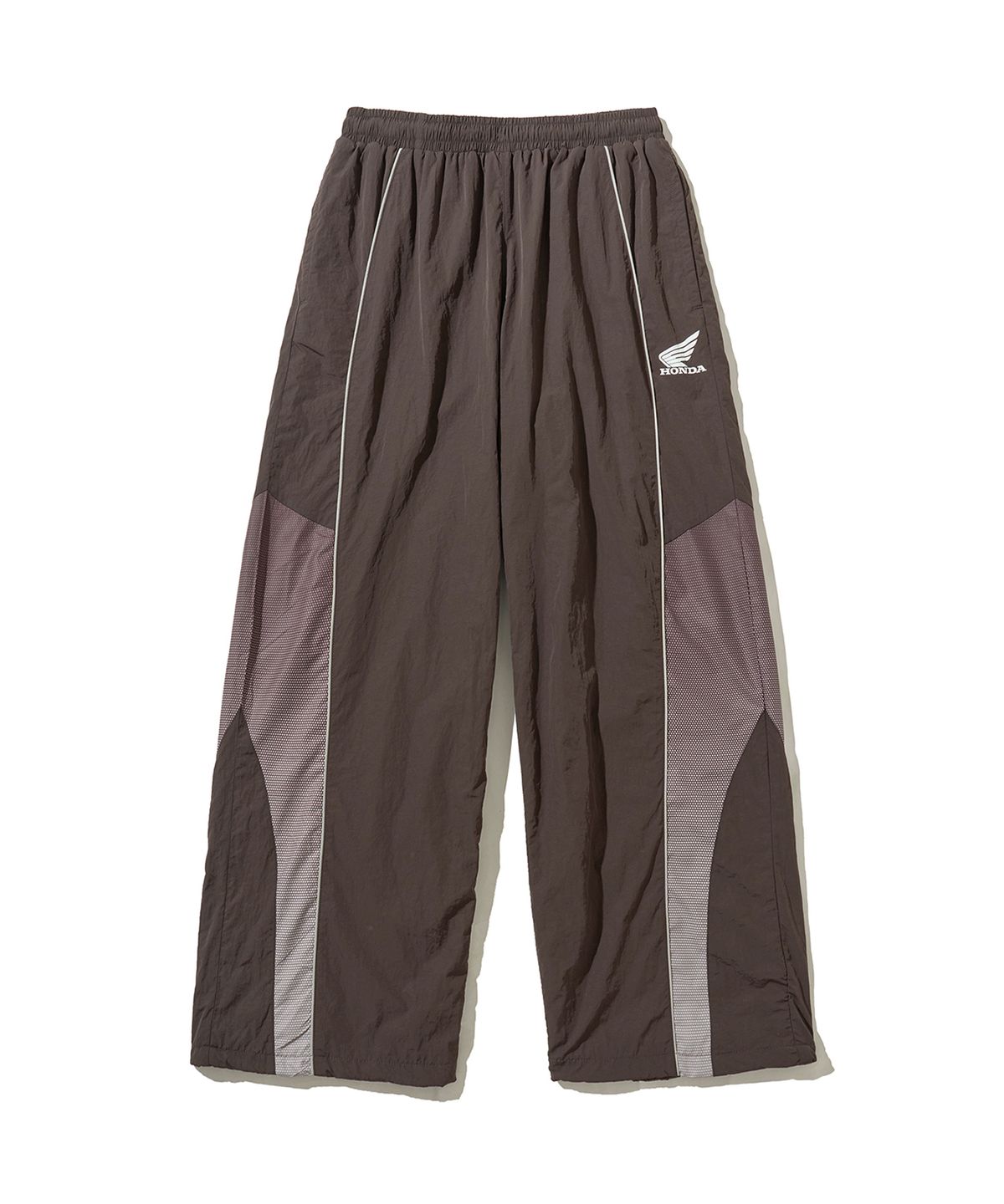 핍스 모터사이클(PHYPS MOTORCYCLE) Speed Track Solid nylon Pants Brown