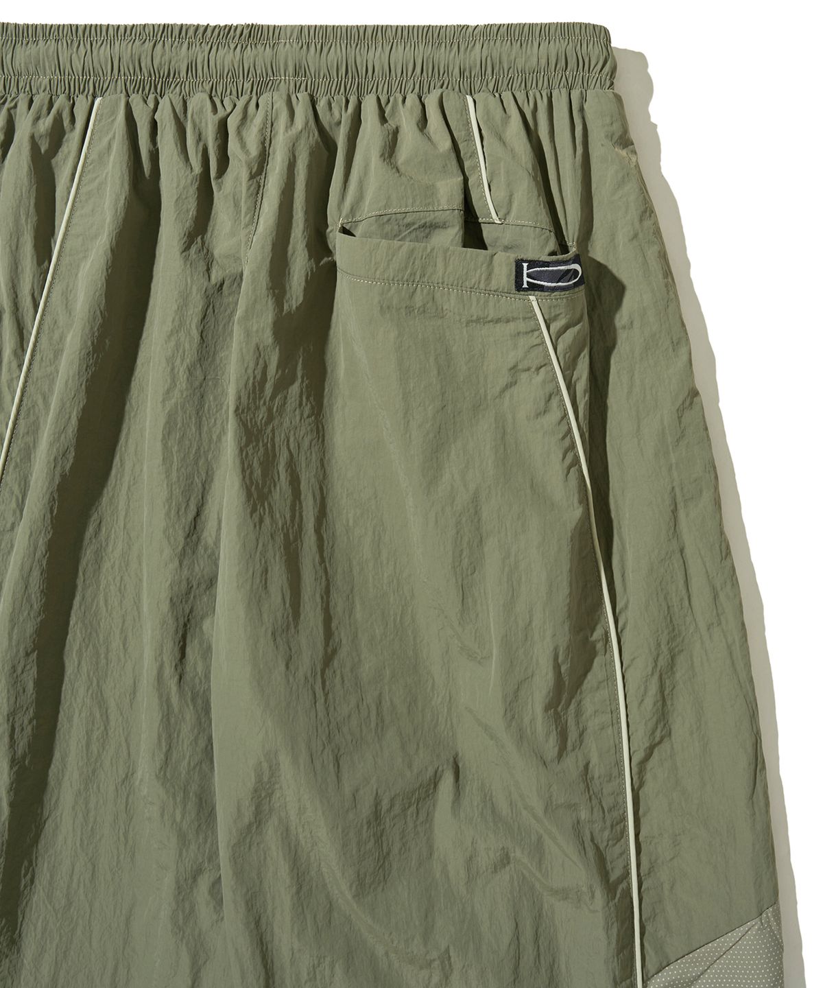 핍스 모터사이클(PHYPS MOTORCYCLE) Speed Track Solid nylon Pants Khaki