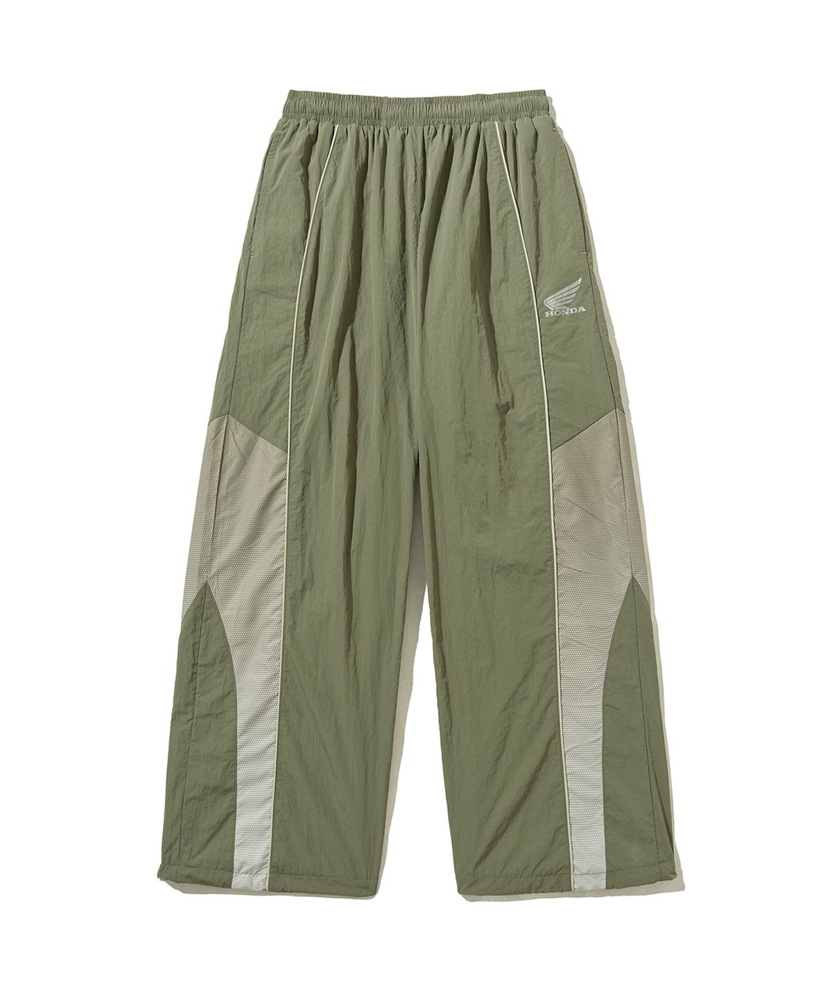 핍스 모터사이클(PHYPS MOTORCYCLE) Speed Track Solid nylon Pants Khaki
