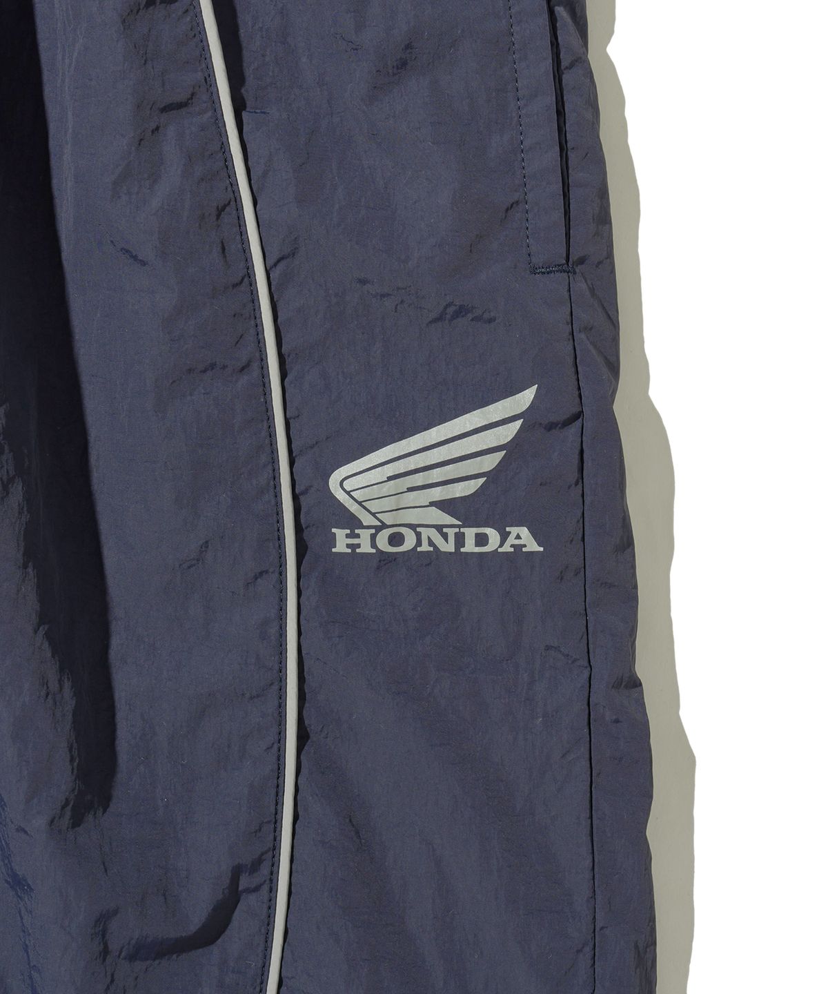 핍스 모터사이클(PHYPS MOTORCYCLE) Speed Track Solid nylon Pants Navy