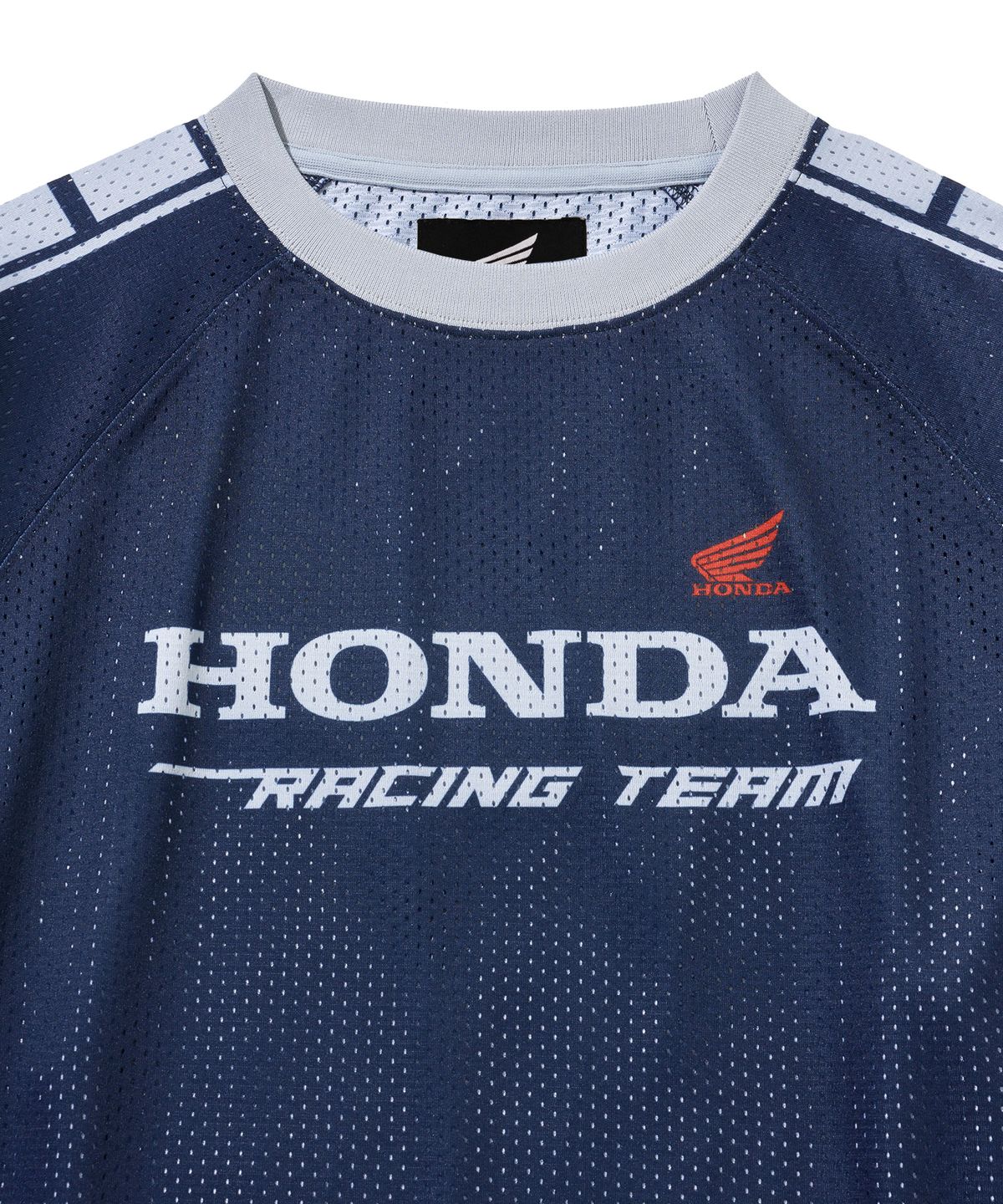 핍스 모터사이클(PHYPS MOTORCYCLE) Vingtage Racing Mesh Long sleeve Navy
