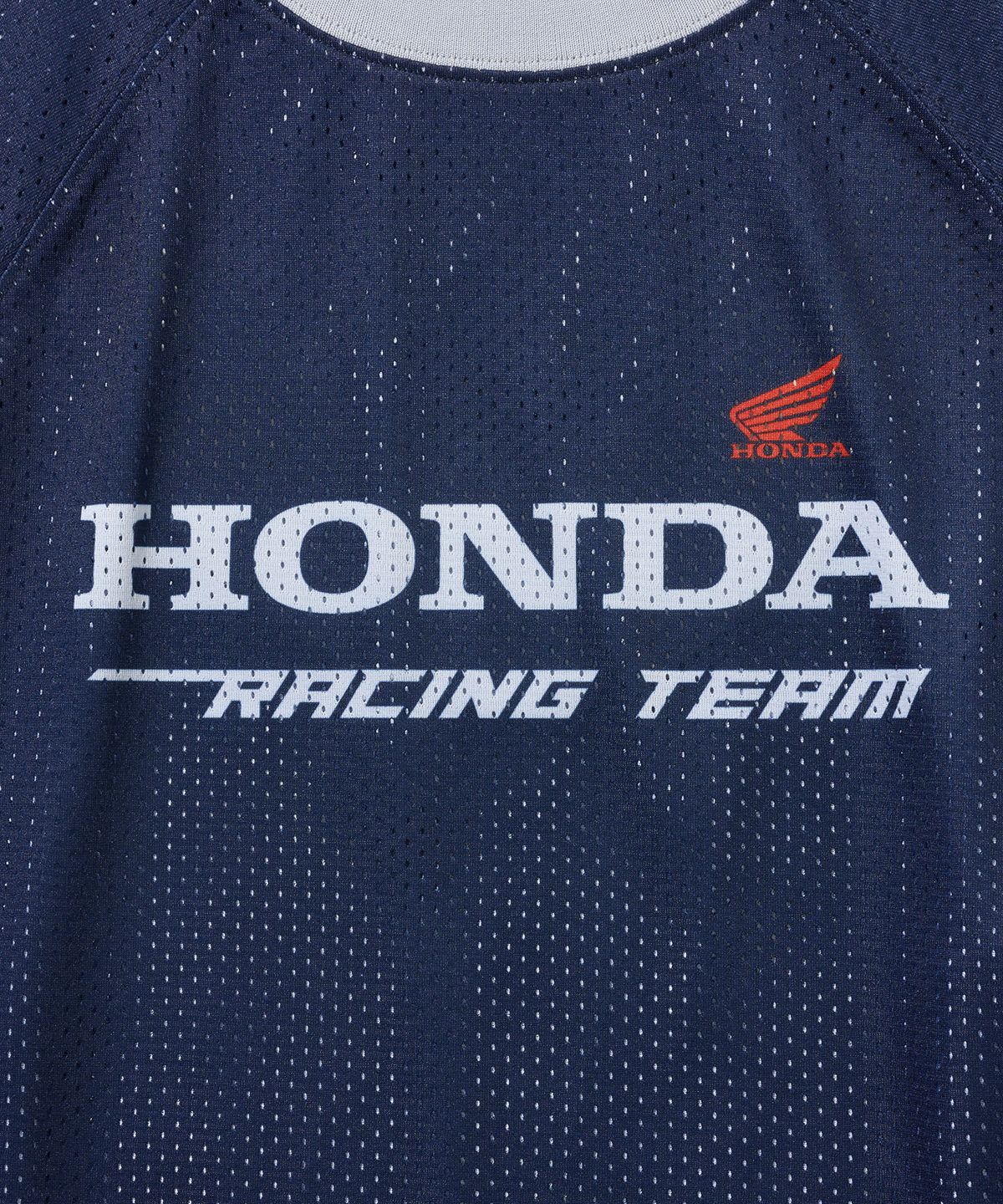 핍스 모터사이클(PHYPS MOTORCYCLE) Vingtage Racing Mesh Long sleeve Navy