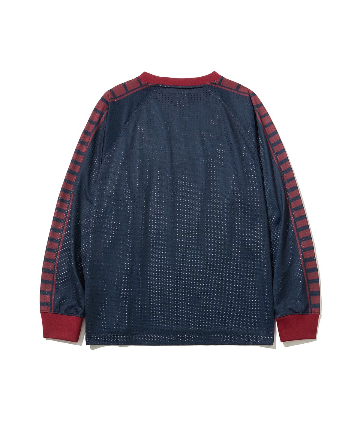 핍스 모터사이클(PHYPS MOTORCYCLE) Vingtage Racing Mesh Long sleeve Dark Navy