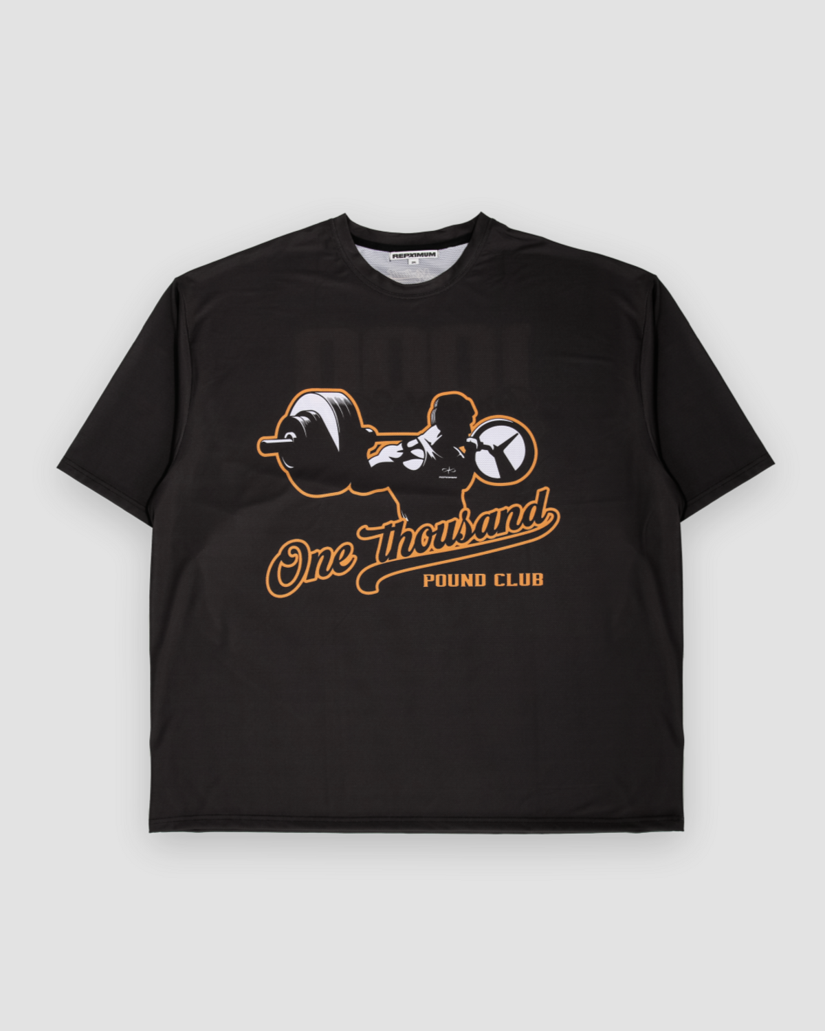 렙시멈(REPXIMUM) 쿨 메쉬 1000Pound Club 자이언트 핏 티셔츠 (2Colors)
