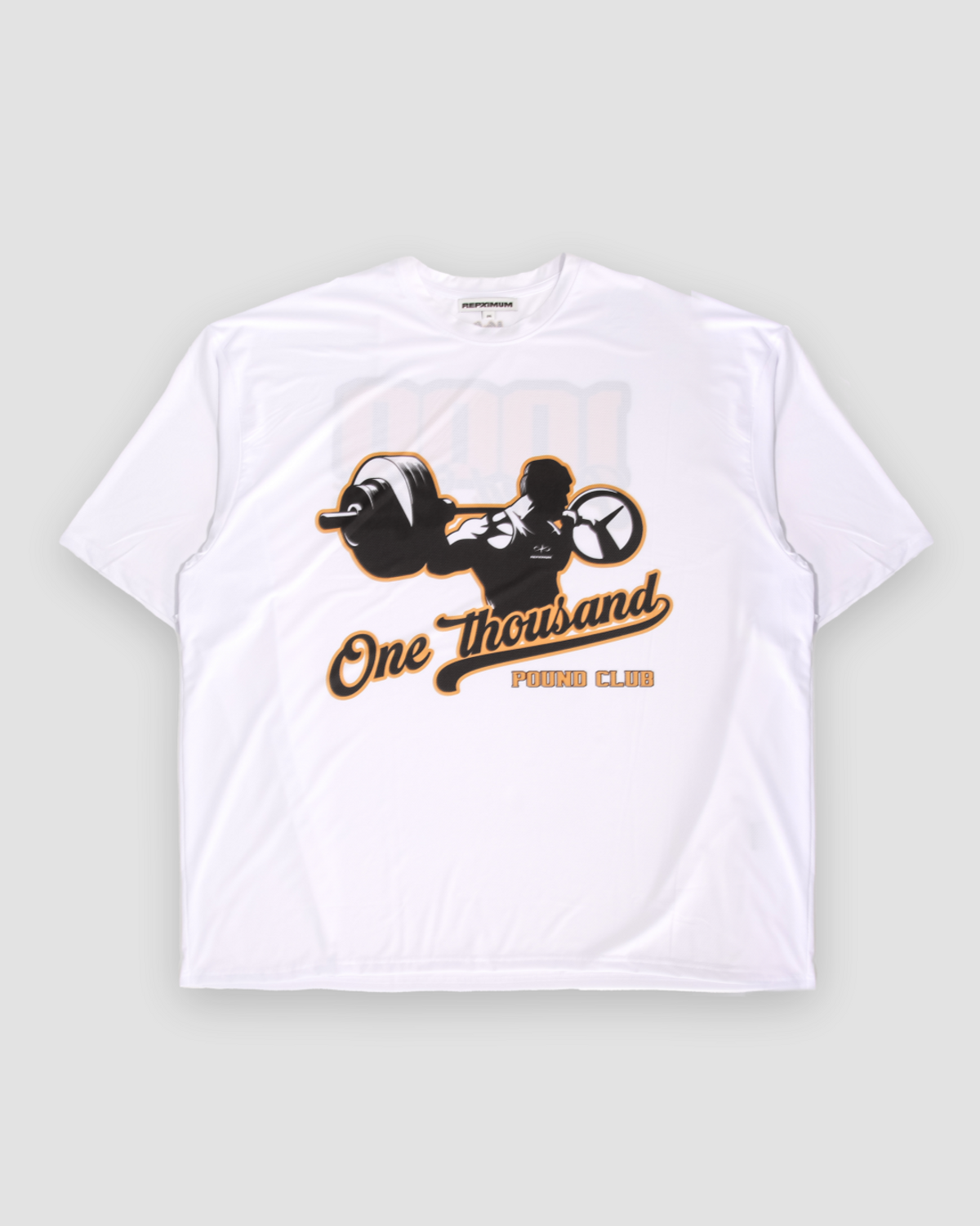 렙시멈(REPXIMUM) 쿨 메쉬 1000Pound Club 자이언트 핏 티셔츠 (2Colors)