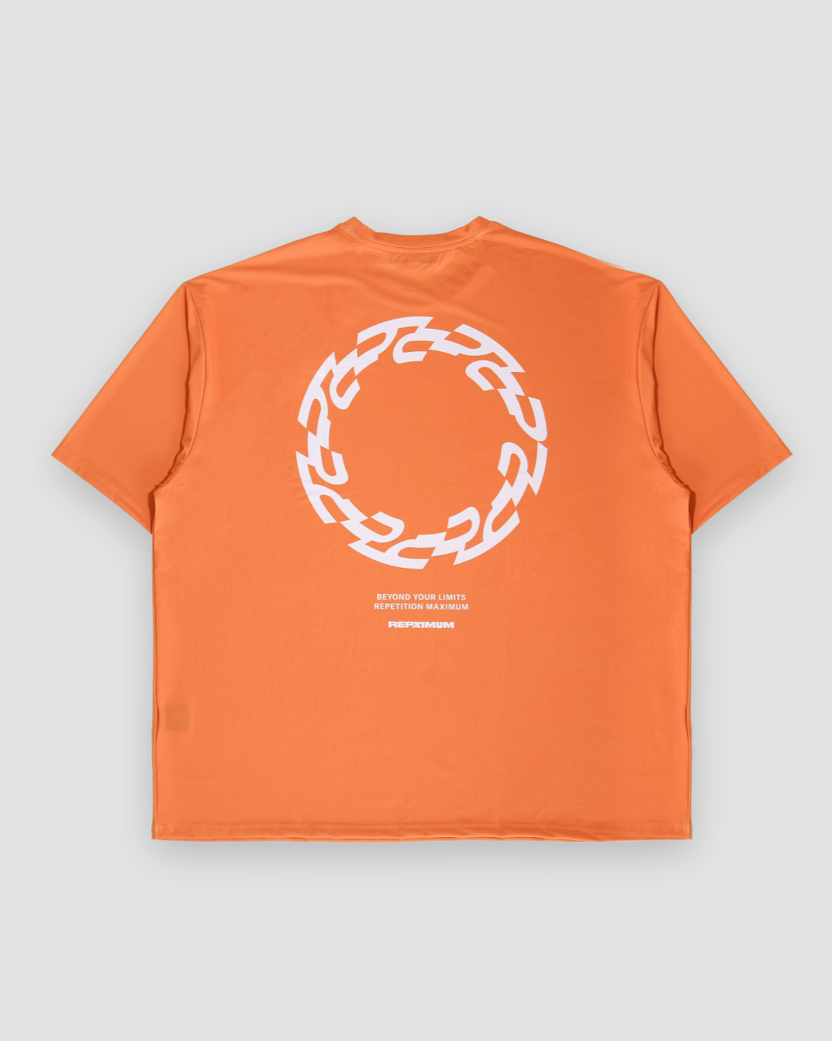 렙시멈(REPXIMUM) 쿨 메쉬 서클로고 자이언트 핏 티셔츠 (4Colors)