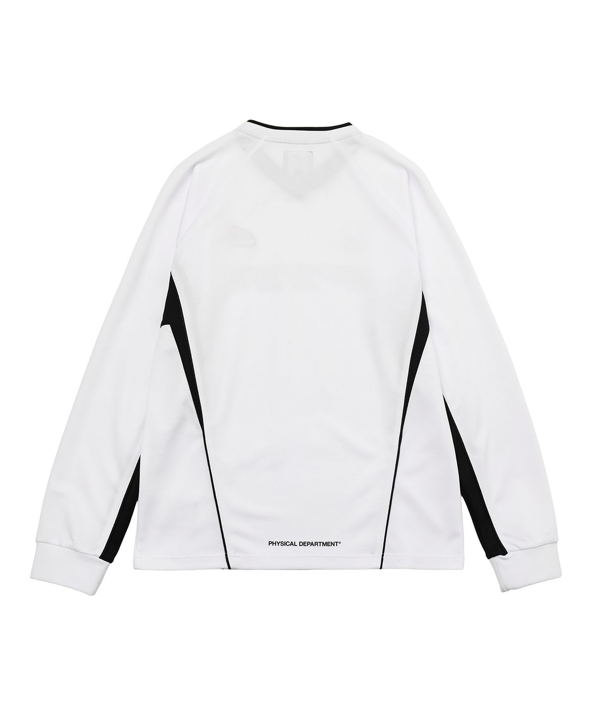 핍스 모터사이클(PHYPS MOTORCYCLE) Motorcycle Artwork Color Block Long Sleeve White
