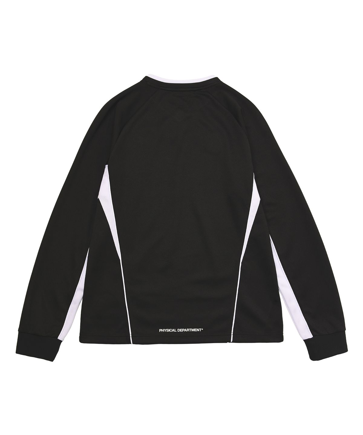 핍스 모터사이클(PHYPS MOTORCYCLE) Motorcycle Artwork Color Block Long Sleeve Black