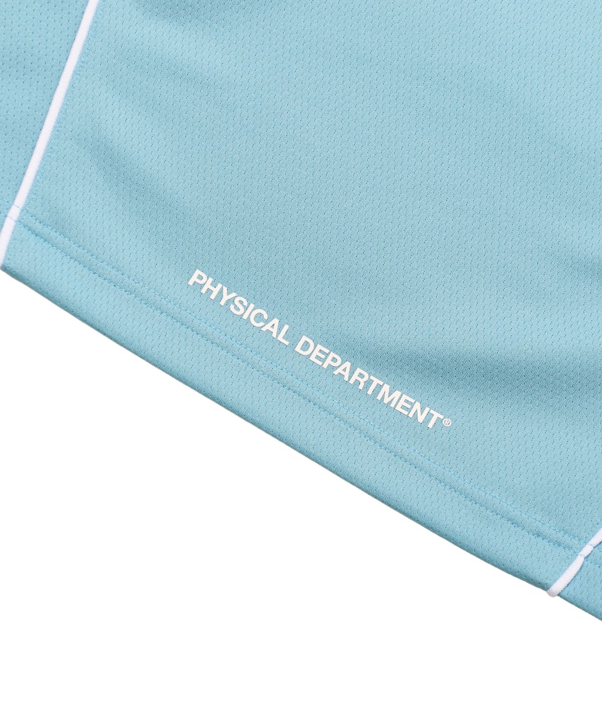 핍스 모터사이클(PHYPS MOTORCYCLE) Motorcycle Artwork Color Block Long Sleeve Light Blue