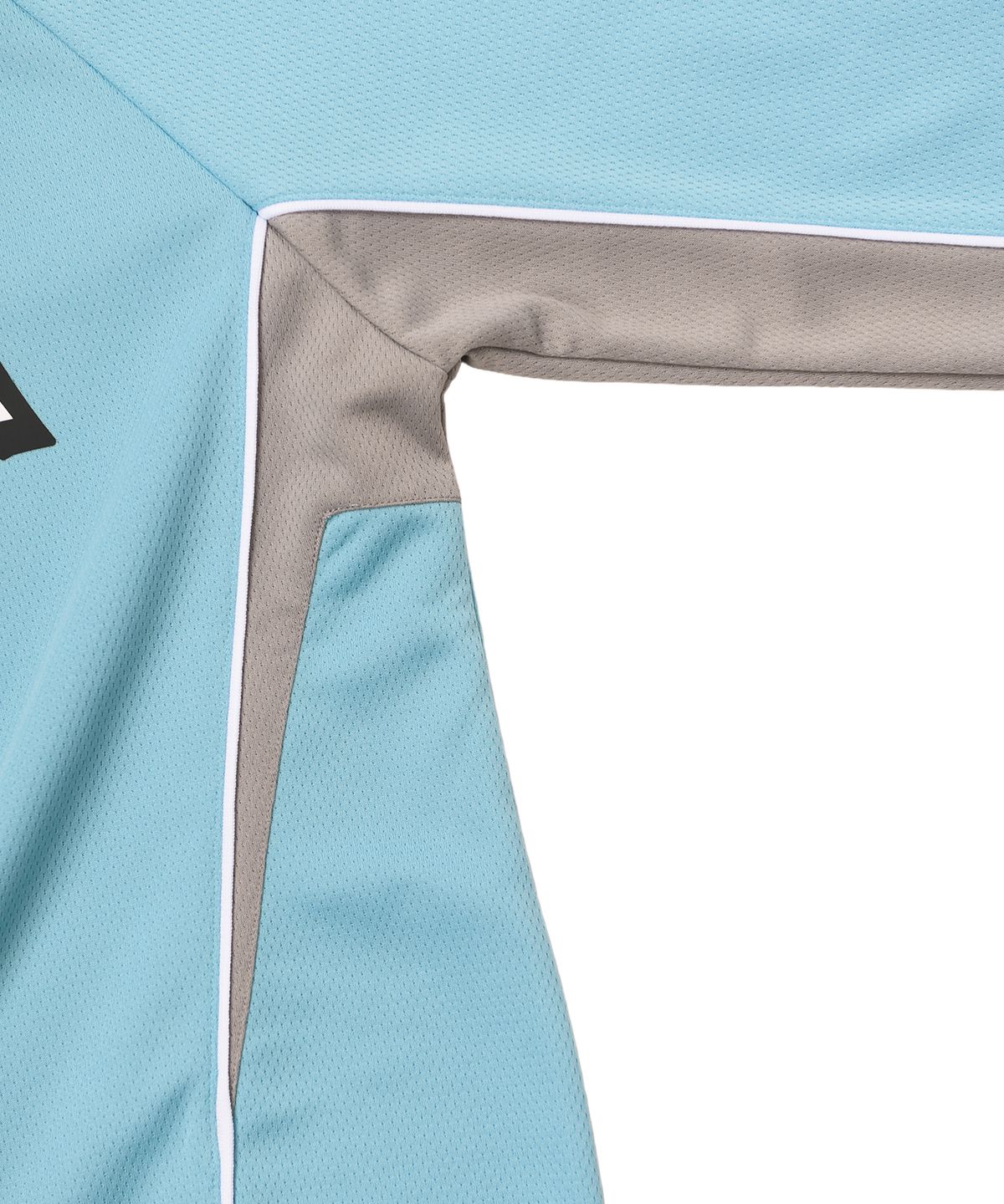 핍스 모터사이클(PHYPS MOTORCYCLE) Motorcycle Artwork Color Block Long Sleeve Light Blue
