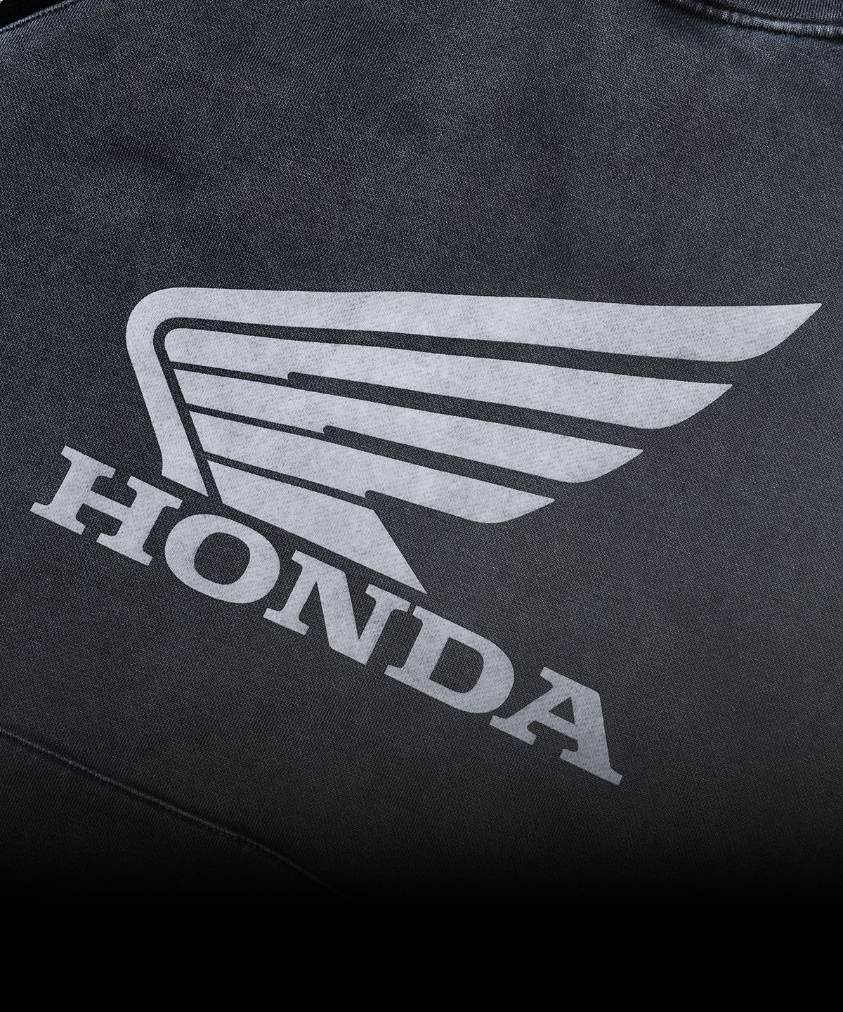 핍스 모터사이클(PHYPS MOTORCYCLE) Honda Motorcycle Hoodie Charcoal