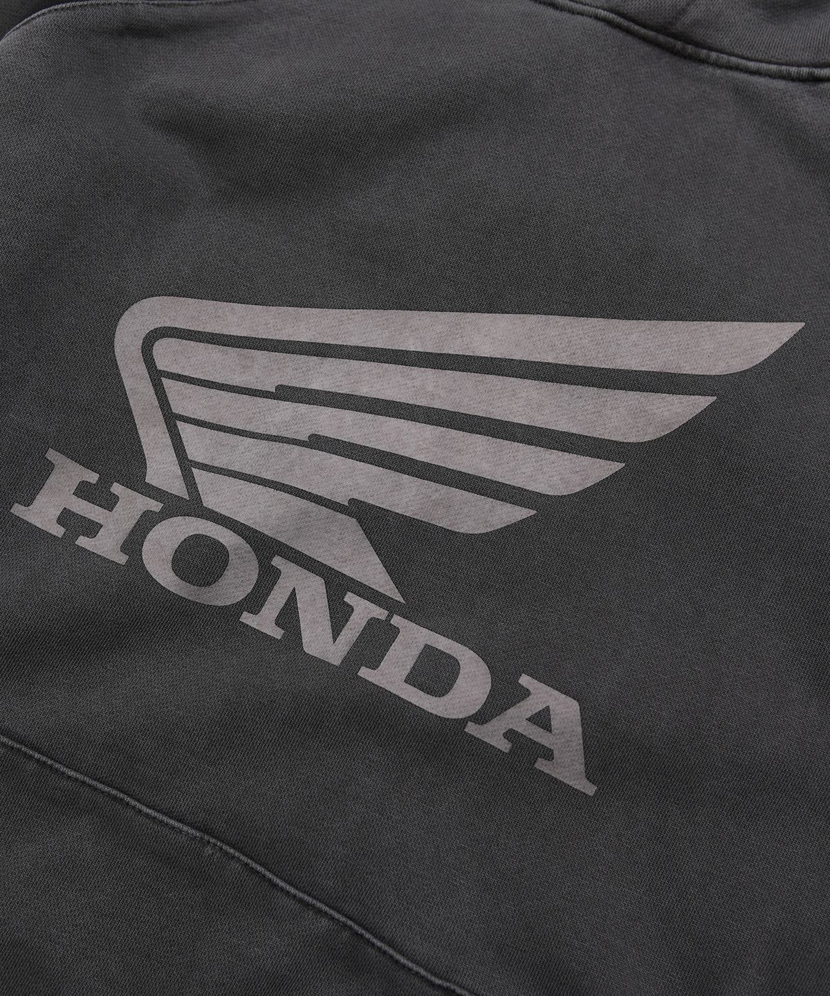 핍스 모터사이클(PHYPS MOTORCYCLE) Honda Motorcycle Hoodie Charcoal