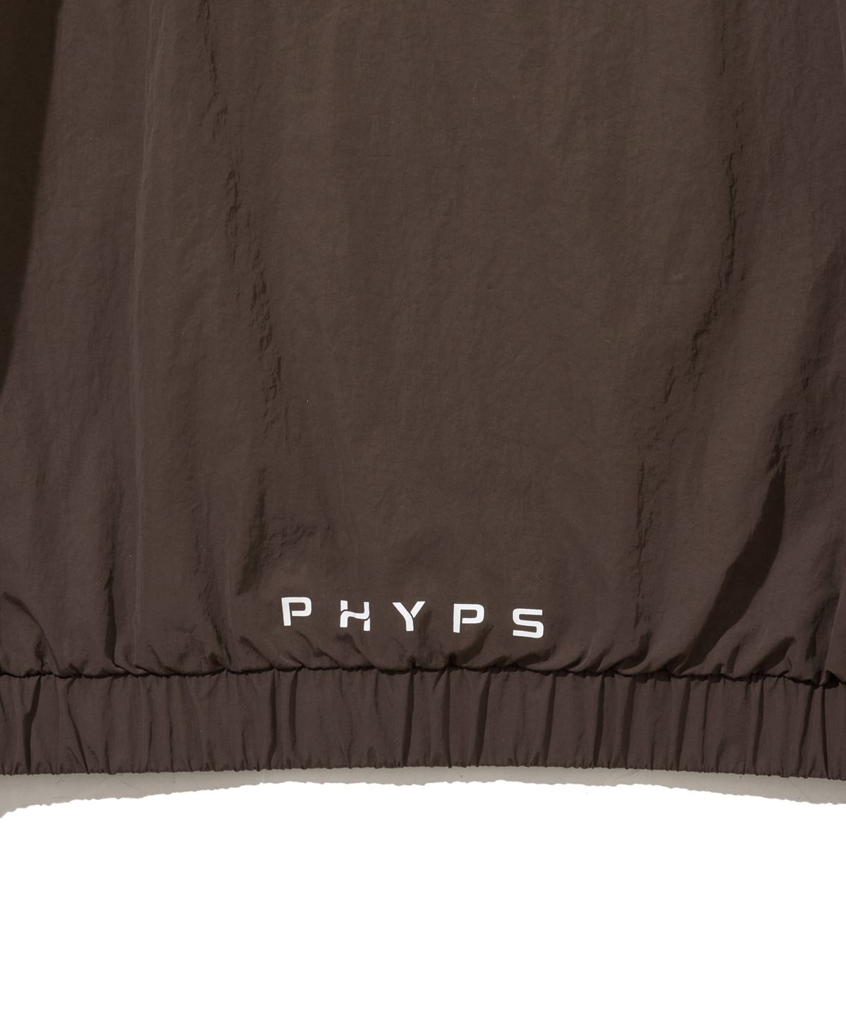 핍스 모터사이클(PHYPS MOTORCYCLE) Speed Track Solid nylon Long Sleeve Brown
