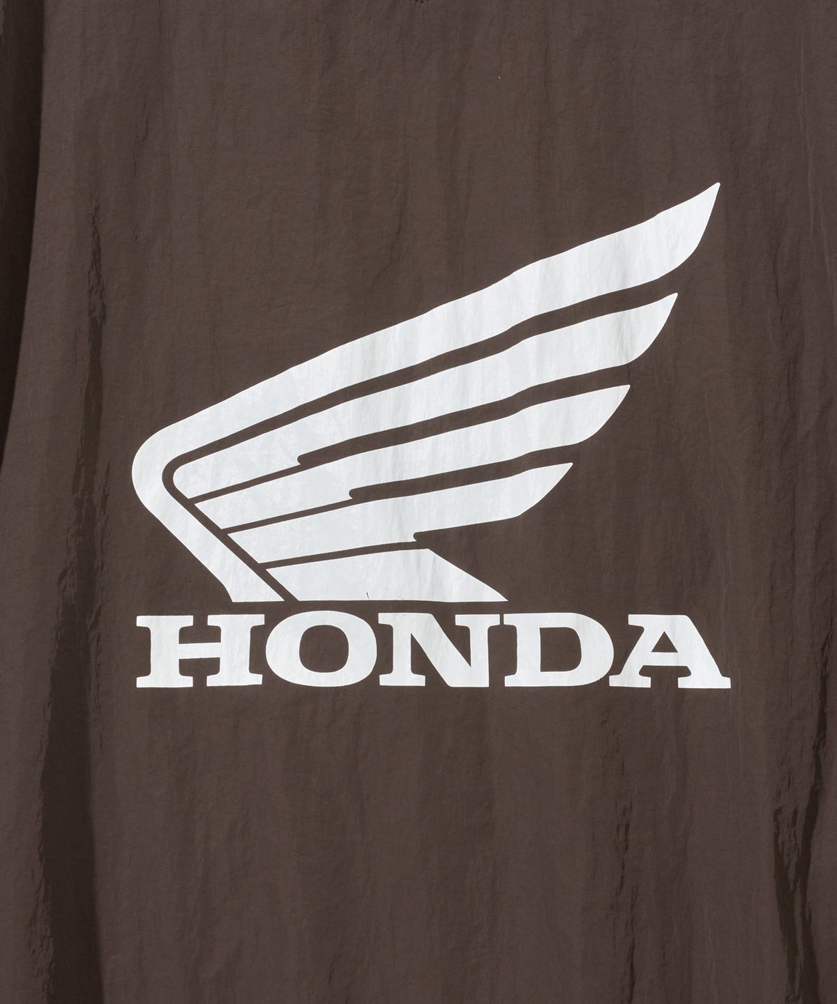 핍스 모터사이클(PHYPS MOTORCYCLE) Speed Track Solid nylon Long Sleeve Brown