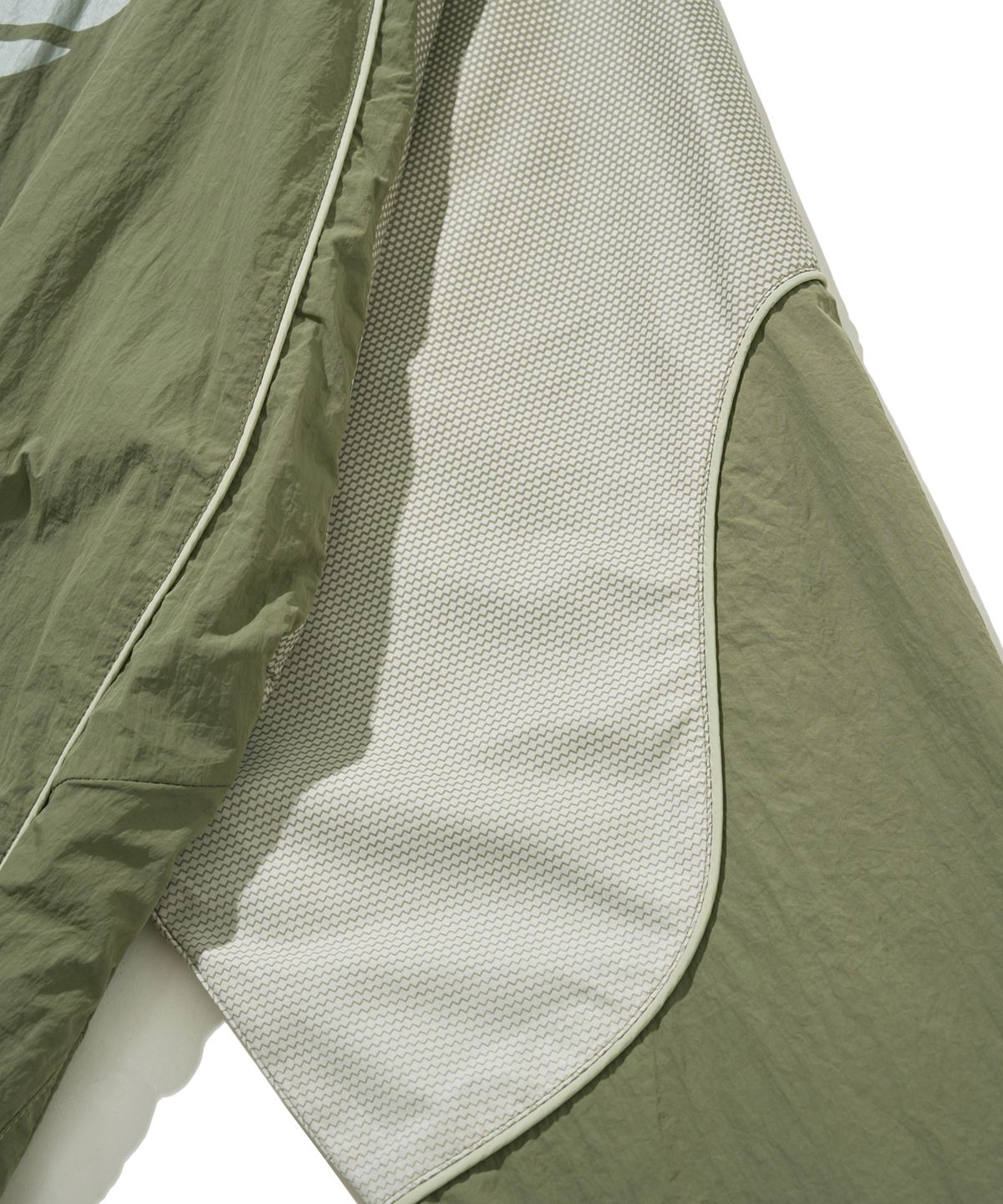 핍스 모터사이클(PHYPS MOTORCYCLE) Speed Track Solid nylon Long Sleeve Khaki